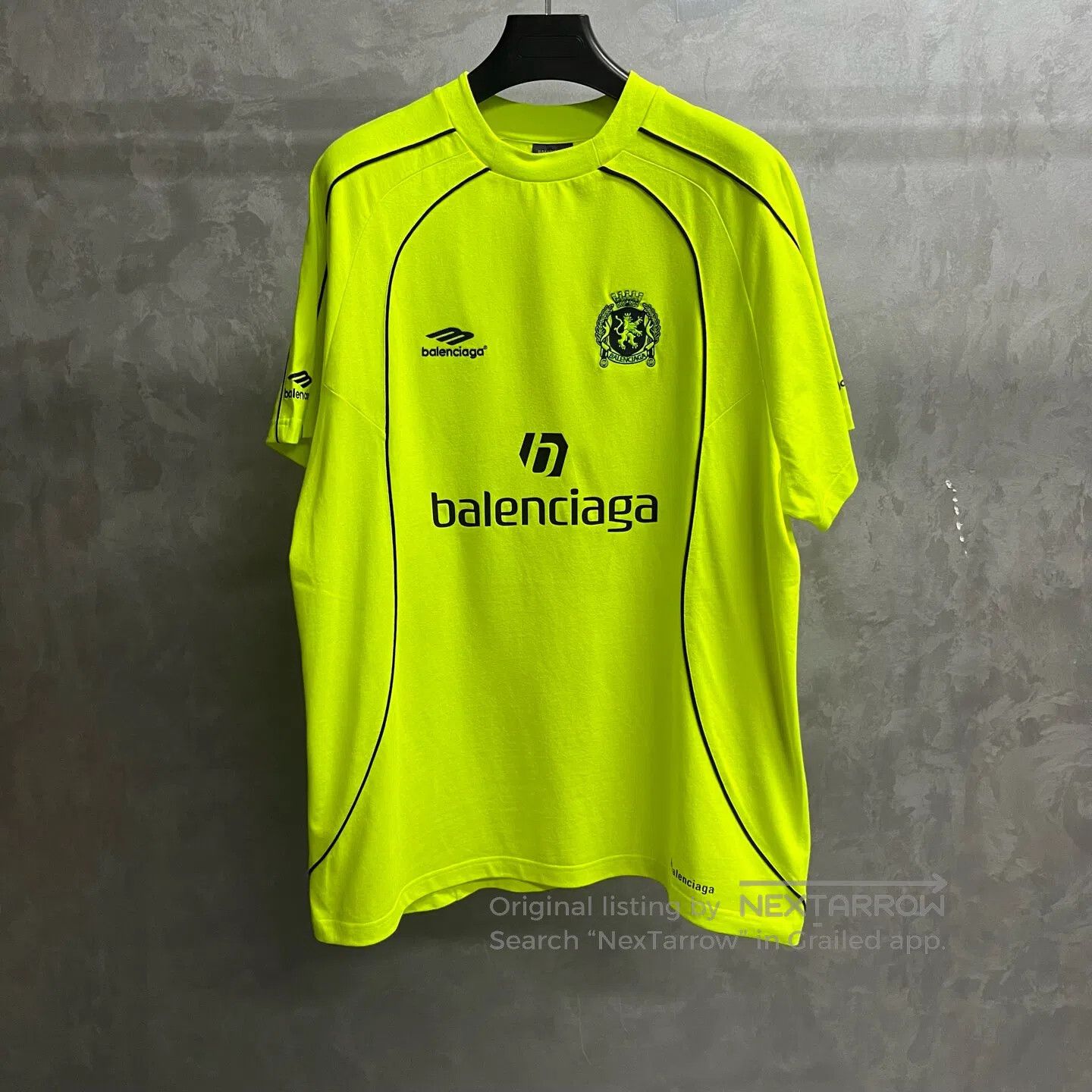 Balenciaga Balenciaga Logo-print round-neck short-sleeve T-shirt| Size US M / EU 48-50 / 2 - 1 Thumbnail