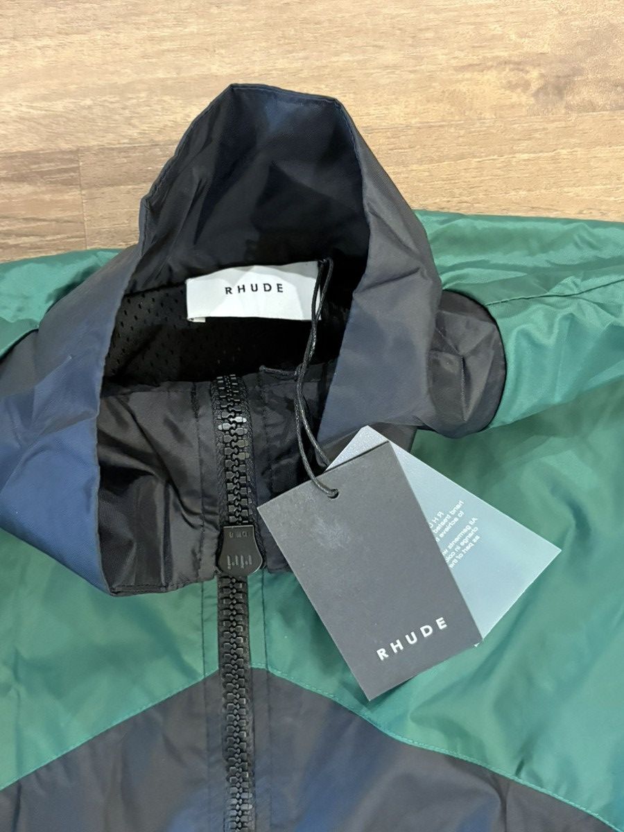 Rhude Rhude Black and Green Windbreaker XS fits OS Size US XS / EU 42 / 0 - 3 Thumbnail