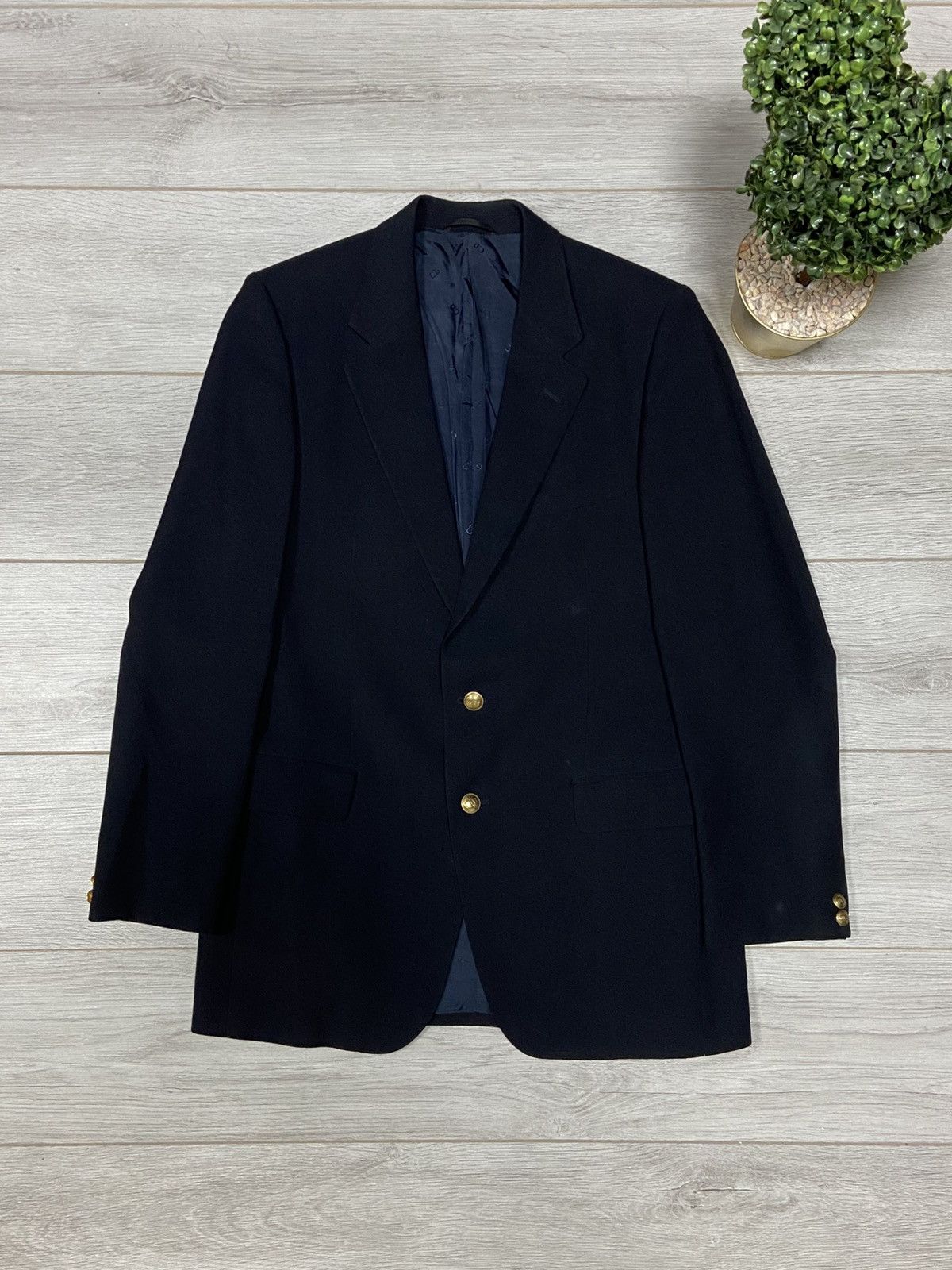 Christian Dior Monsieur Christian Dior Monsieur wool blazer two buttons blazer Size 40L - 1 Thumbnail