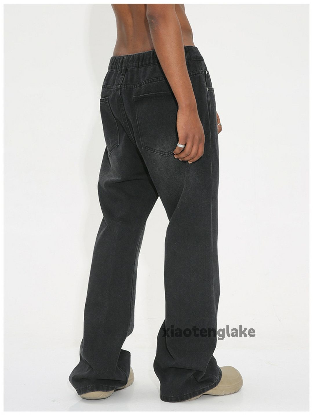 Jean × Vintage washed faded cleanfit yuppie bootcut grunge jeans Size US 30 / EU 46 - 8 Thumbnail