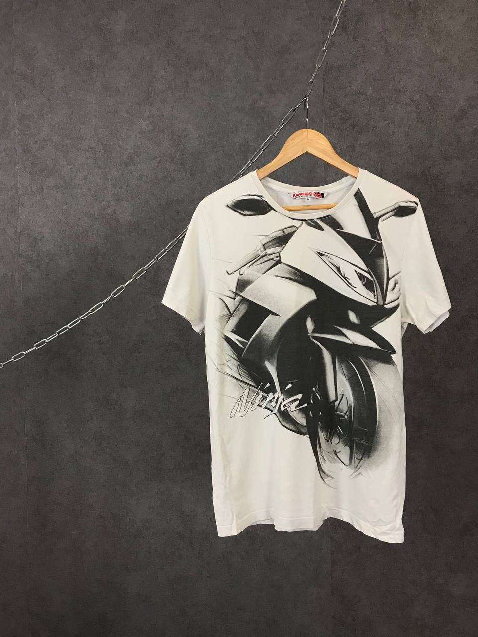 Japanese Brand Kawasaki Ninja Moto racing tee Size US M / EU 48-50 / 2 - 1 Thumbnail