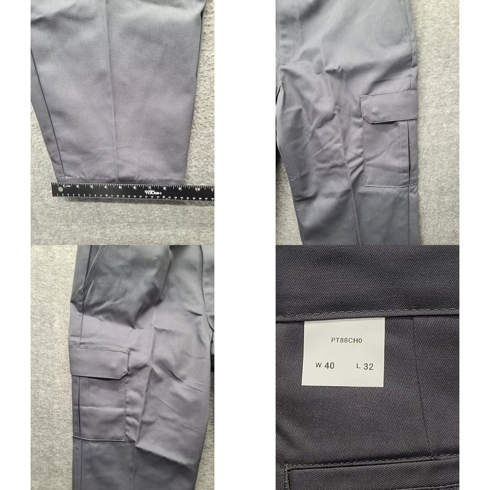 Red Kap Red Kap Cargo Pants Mens 40x32 Gray Relaxed Fit Durable Pockets Workwear Size US 40 / EU 56 - 8 Thumbnail