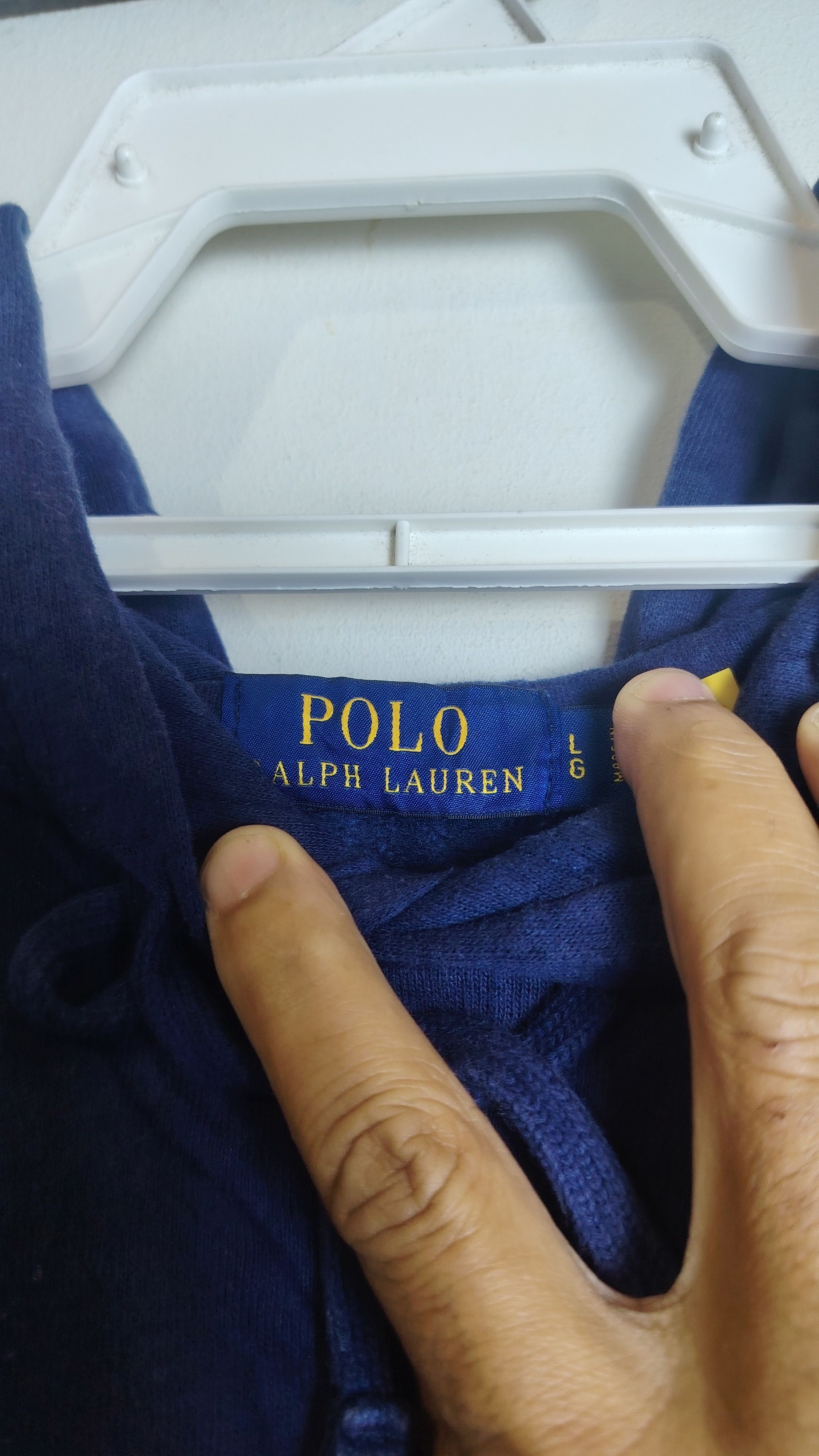 Polo Ralph Lauren POLO RALPH LAUREN Men's Triple Match Pony Fleece Hoodie Size US L / EU 52-54 / 3 - 4 Thumbnail