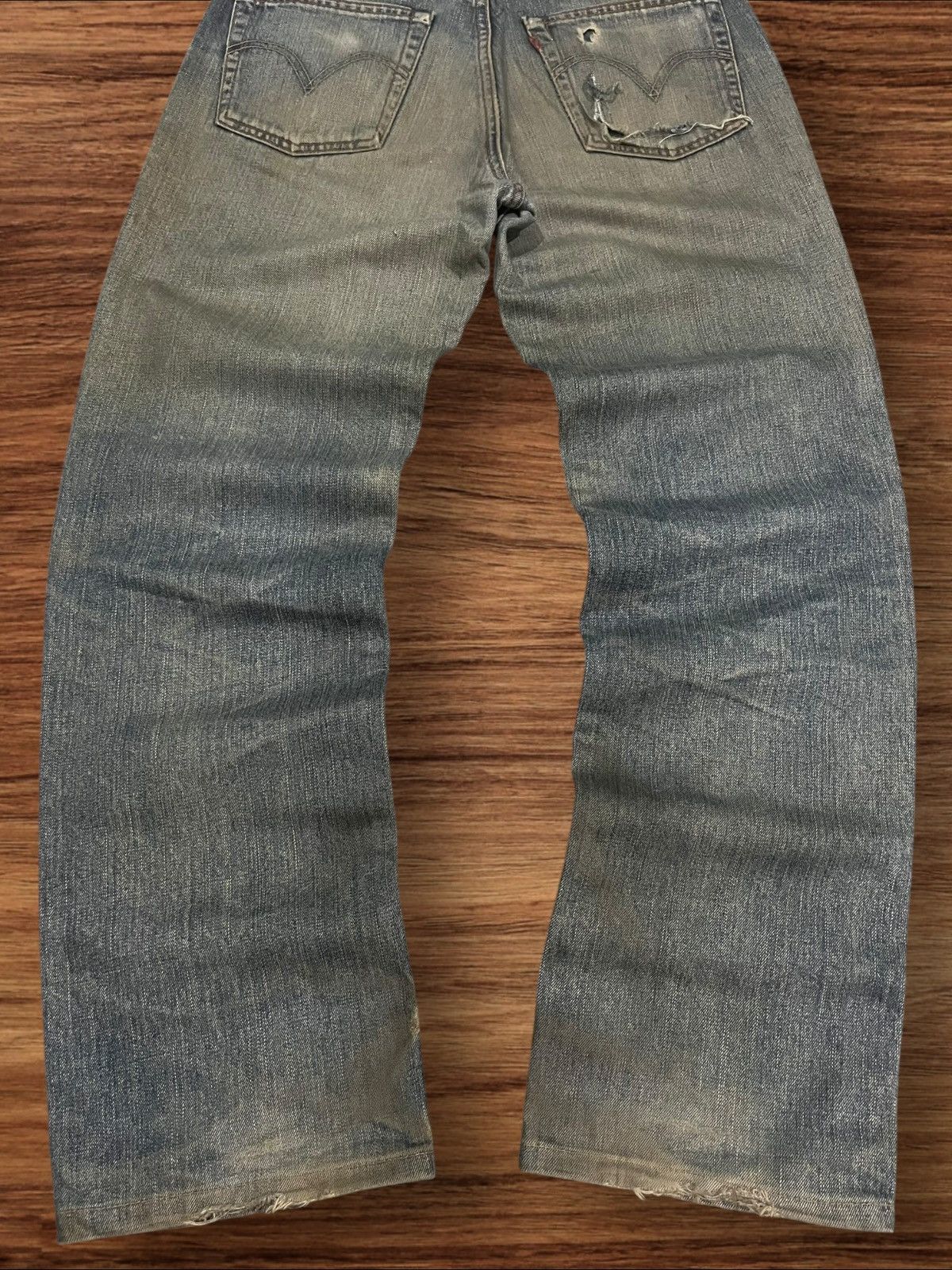 Levi's Vintage Levi’s 502 Japanese Baggy Style Mud Wash Loose Jeans Size US 32 / EU 48 - 8 Thumbnail