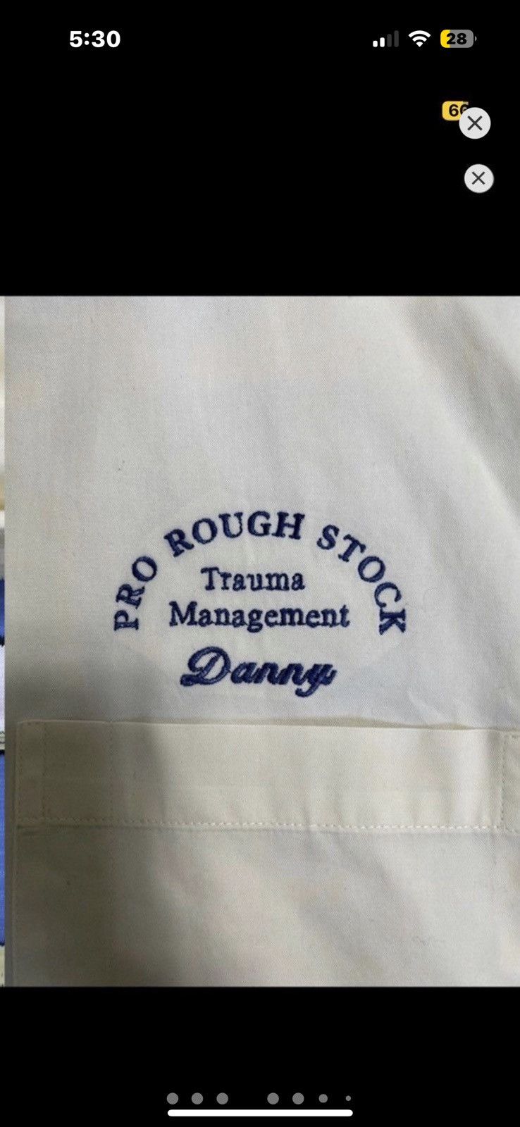Vintage ***FINAL DROP***RARE 00s TRAUMA MANAGEMENT BUTTON UP XL Size US XL / EU 56 / 4 - 4 Thumbnail