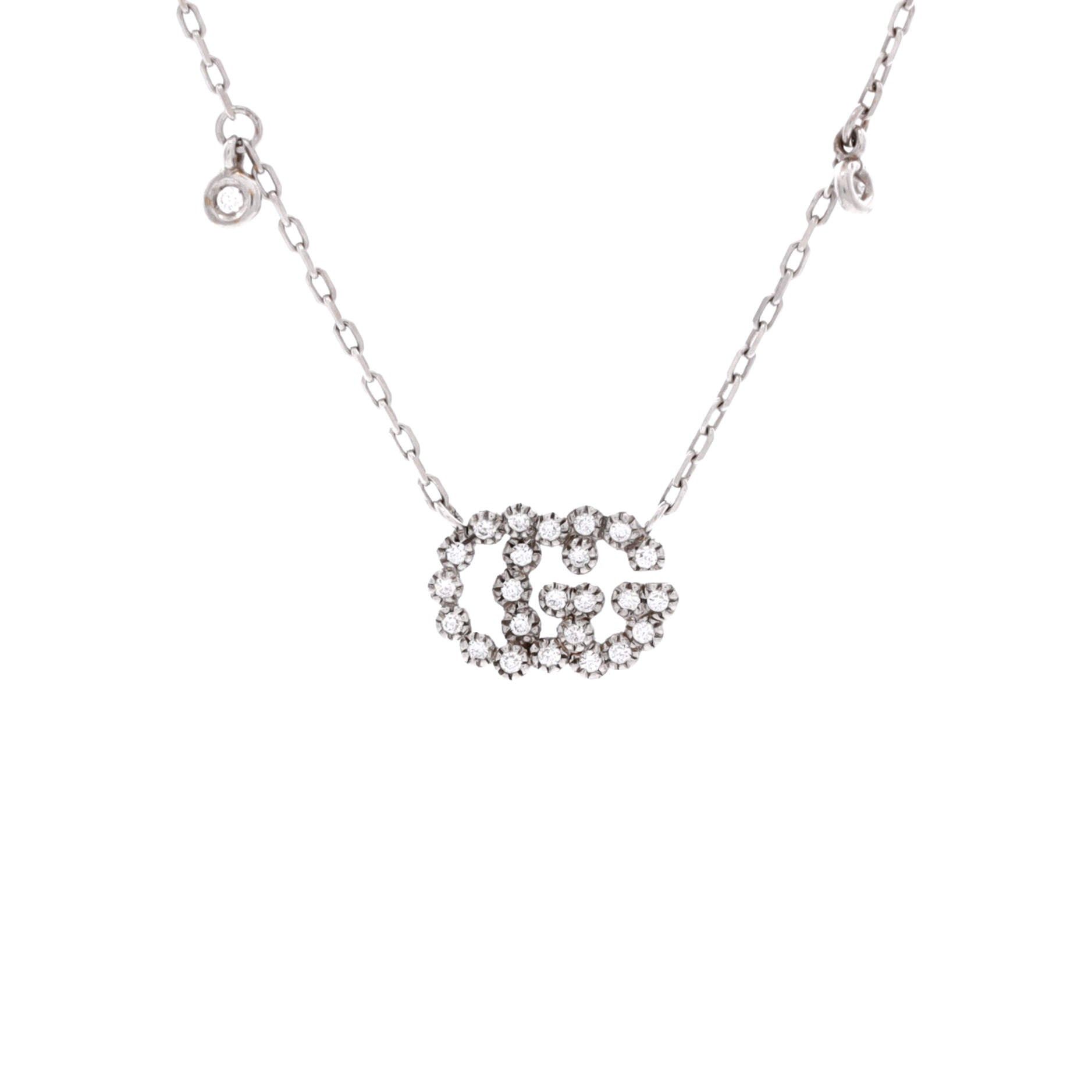 Gucci GG Running Station Necklace Size ONE SIZE - 1 Thumbnail