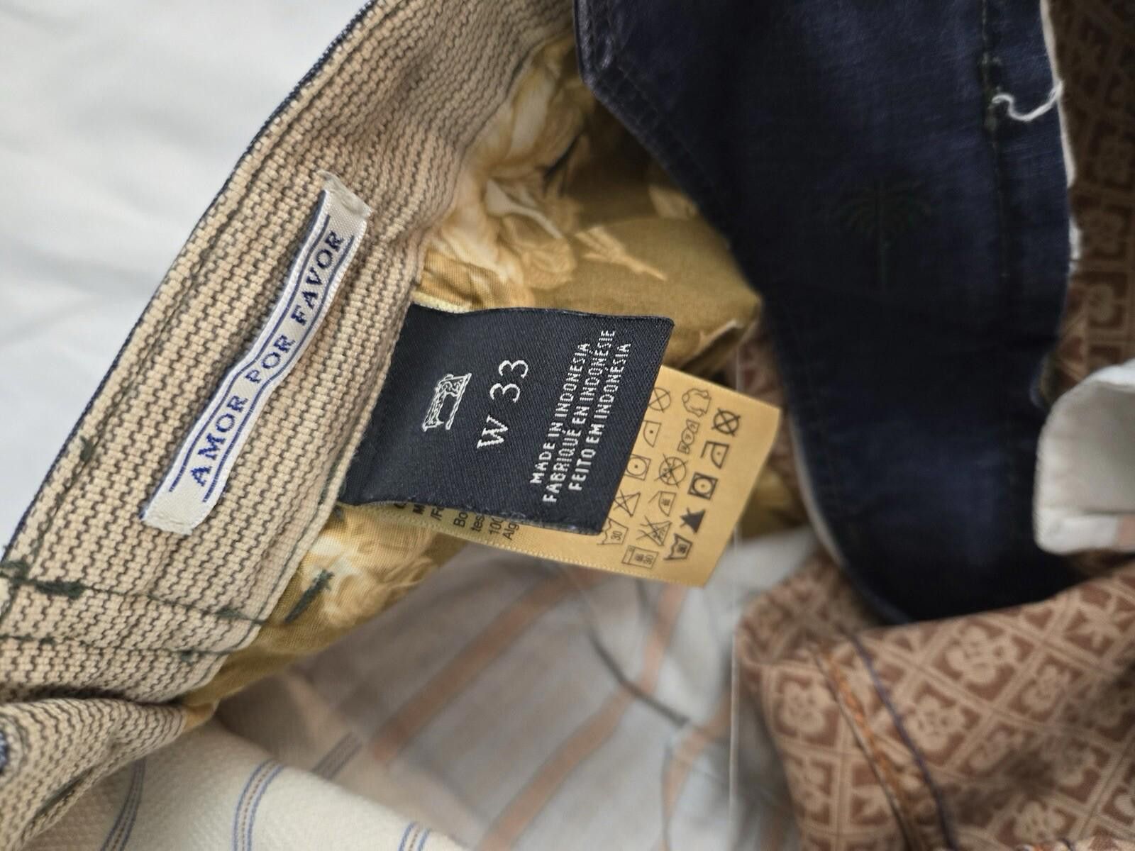 Scotch & Soda Scotch & Soda Dark Blue Cargo Pocket Shorts Size 33 Size US 33 - 3 Thumbnail
