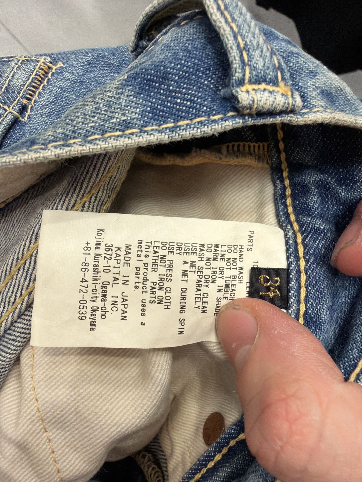 Kapital Kaptial jewel Embellished Denim Jeans Size US 34 / EU 50 - 3 Thumbnail