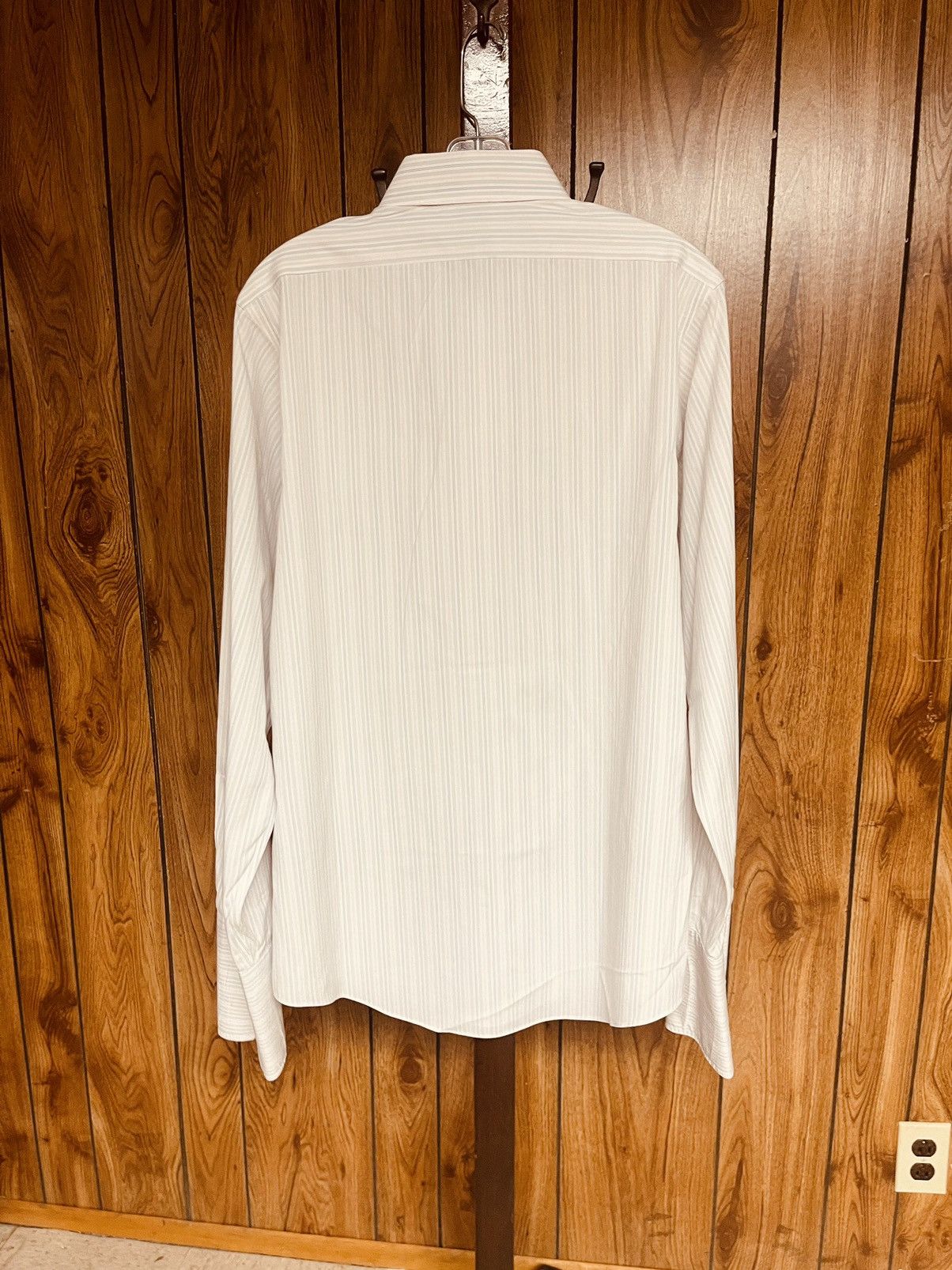 Brooks Brothers Brooks Brothers Men’s Slim Fit Long Sleeve Cuff Dress Shirt Size US L / EU 52-54 / 3 - 2 Thumbnail