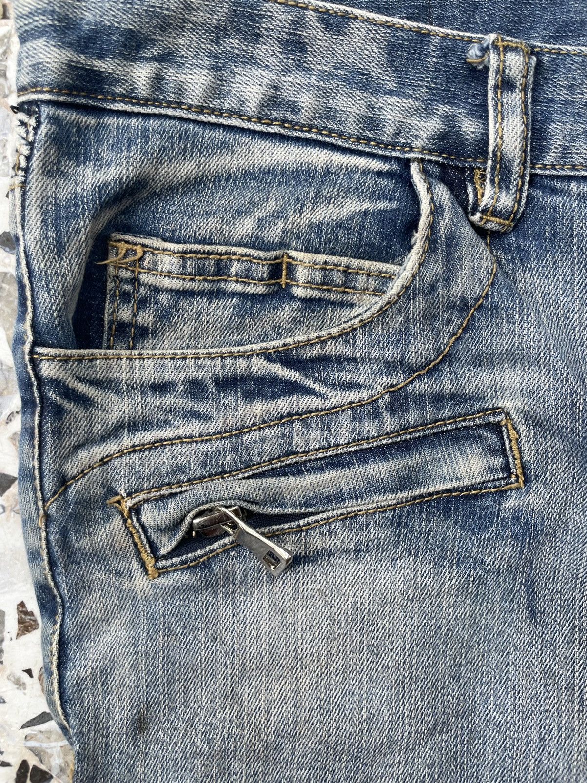 Balmain Balmain Biker Jeans Size US 30 / EU 46 - 6 Thumbnail