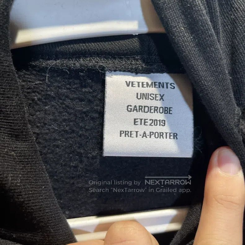 Vetements Vetements Hoodie Size US S / EU 44-46 / 1 - 5 Thumbnail