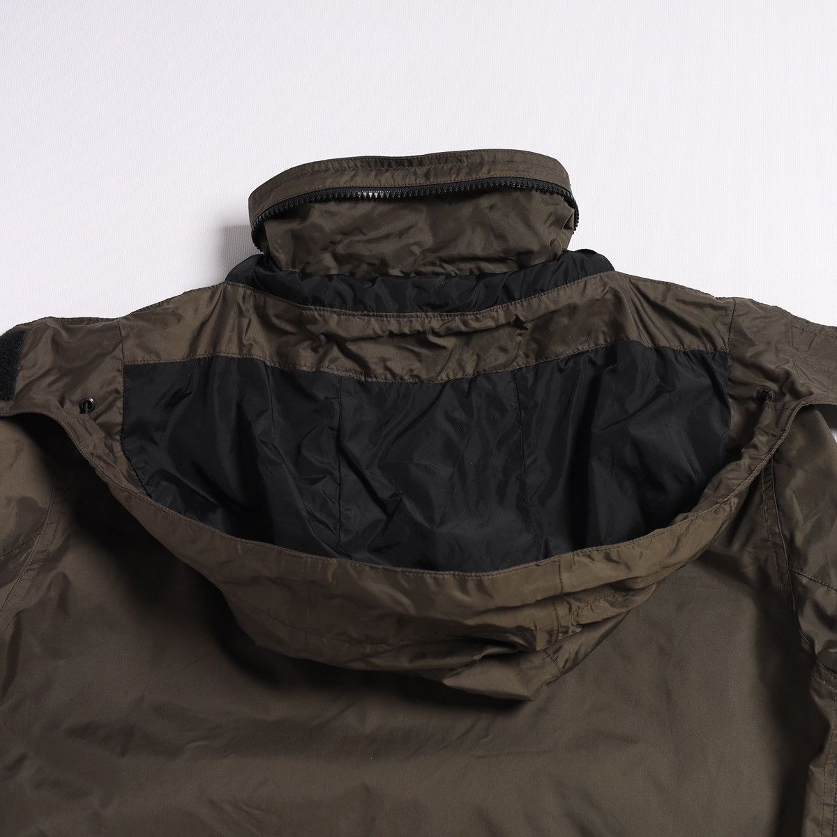 Aspesi Alberto Aspesi Tech Nylon Multipocket Jacket Khaki Olive Size US L / EU 52-54 / 3 - 14 Thumbnail