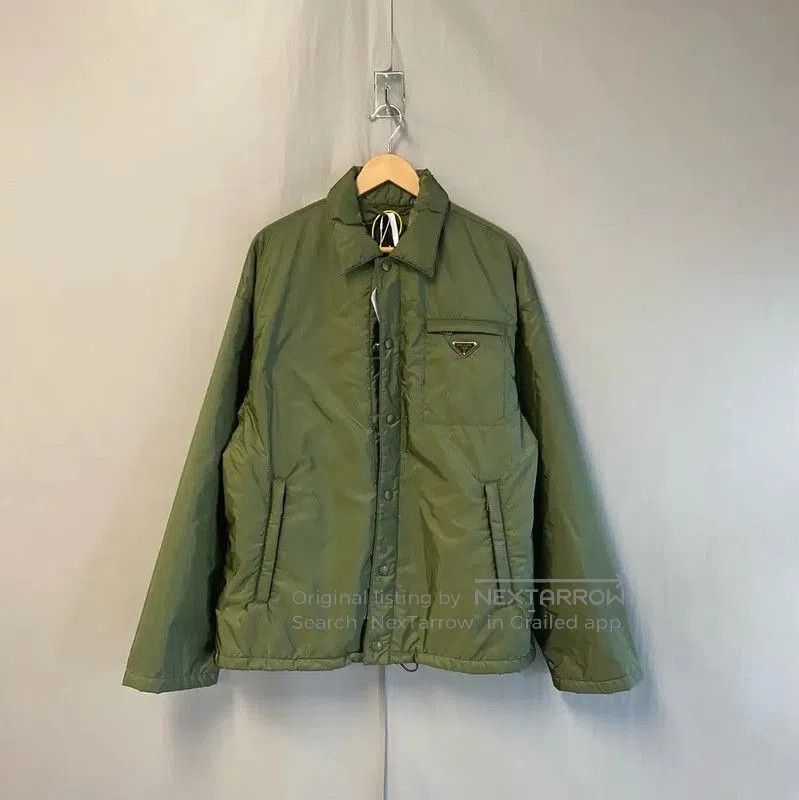 Prada Prada Military Green Cotton Men's Jacket. Size US M / EU 48-50 / 2 - 1 Thumbnail