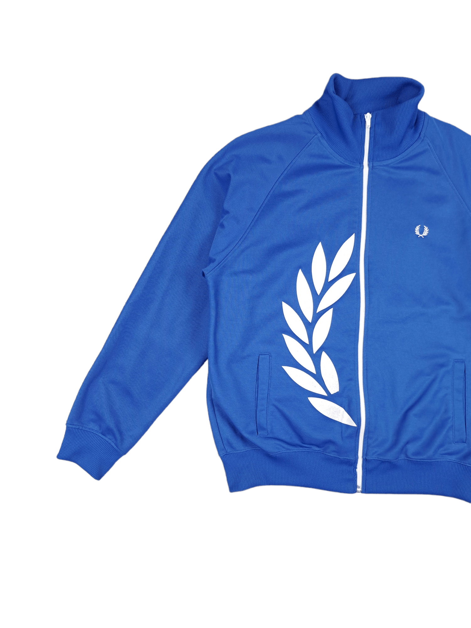 Designer × Fred Perry × Vintage 💎 Vintage Fred Perry Full Zip Big Logo Tracksuit Sweatshirt Size US M / EU 48-50 / 2 - 3 Thumbnail