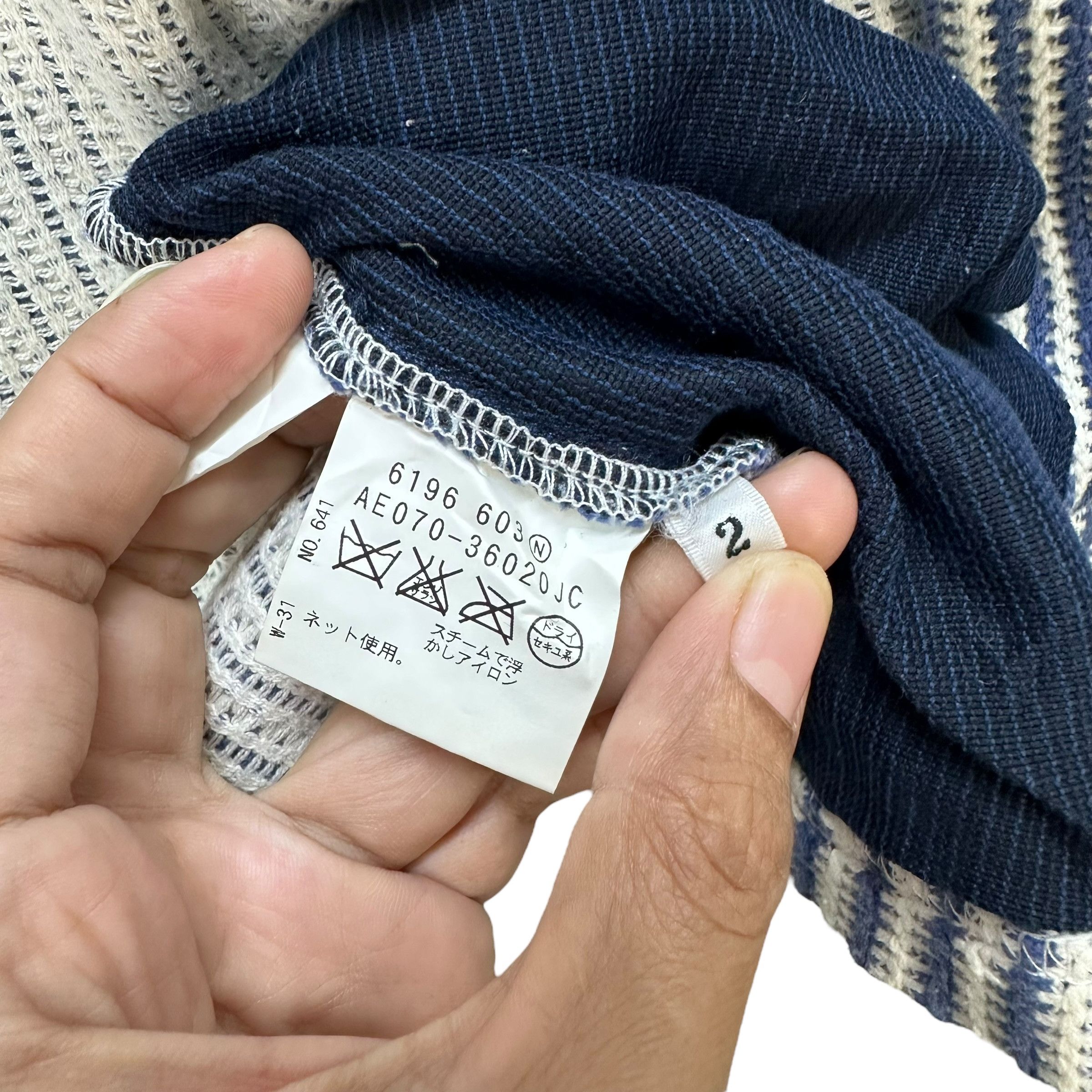 Takeo Kikuchi Vintage TAKEO KIKUCHI Hickory Stripe Casual Jacket #A42-0962 Size US S / EU 44-46 / 1 - 10 Thumbnail