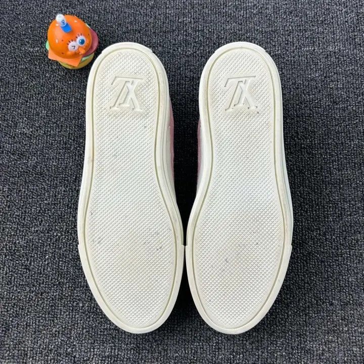 Louis Vuitton Louis Vuitton Pink Stellar Canvas Sneakers -2508 Size US 6 / IT 36 - 4 Thumbnail