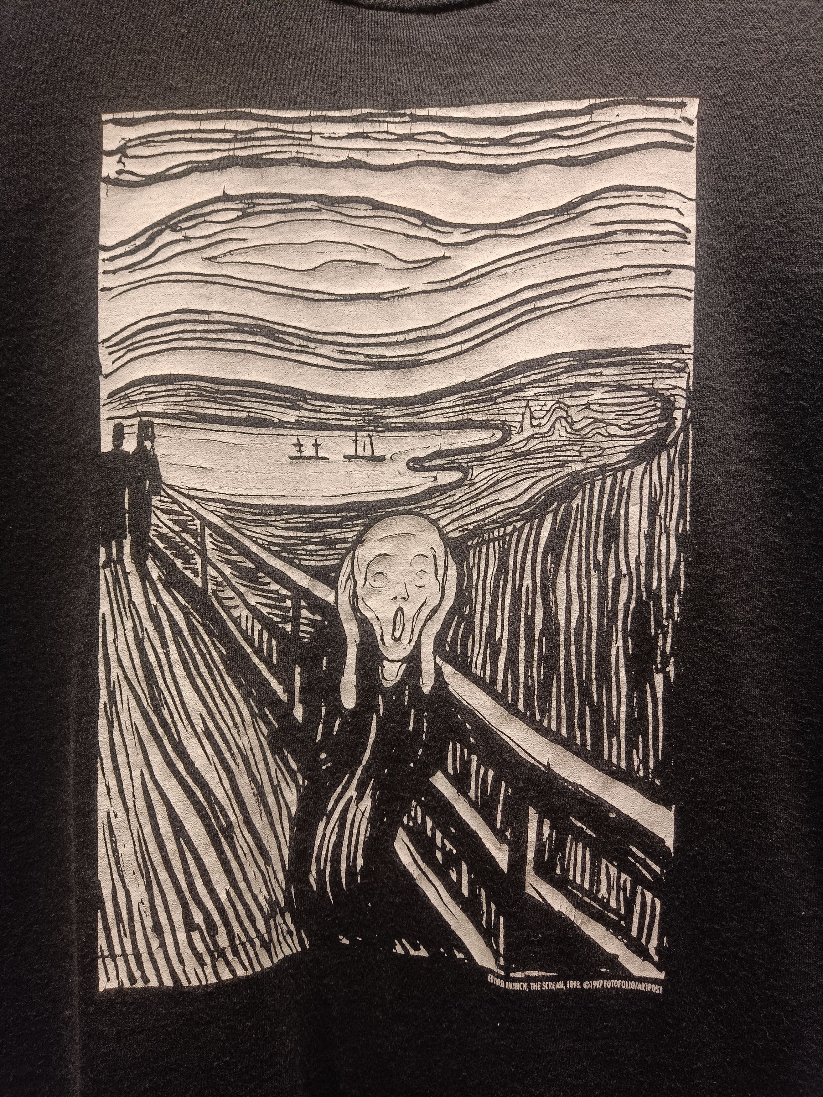 Fuck Art, Make Tees × Vintage the scream Size US S / EU 44-46 / 1 - 2 Thumbnail