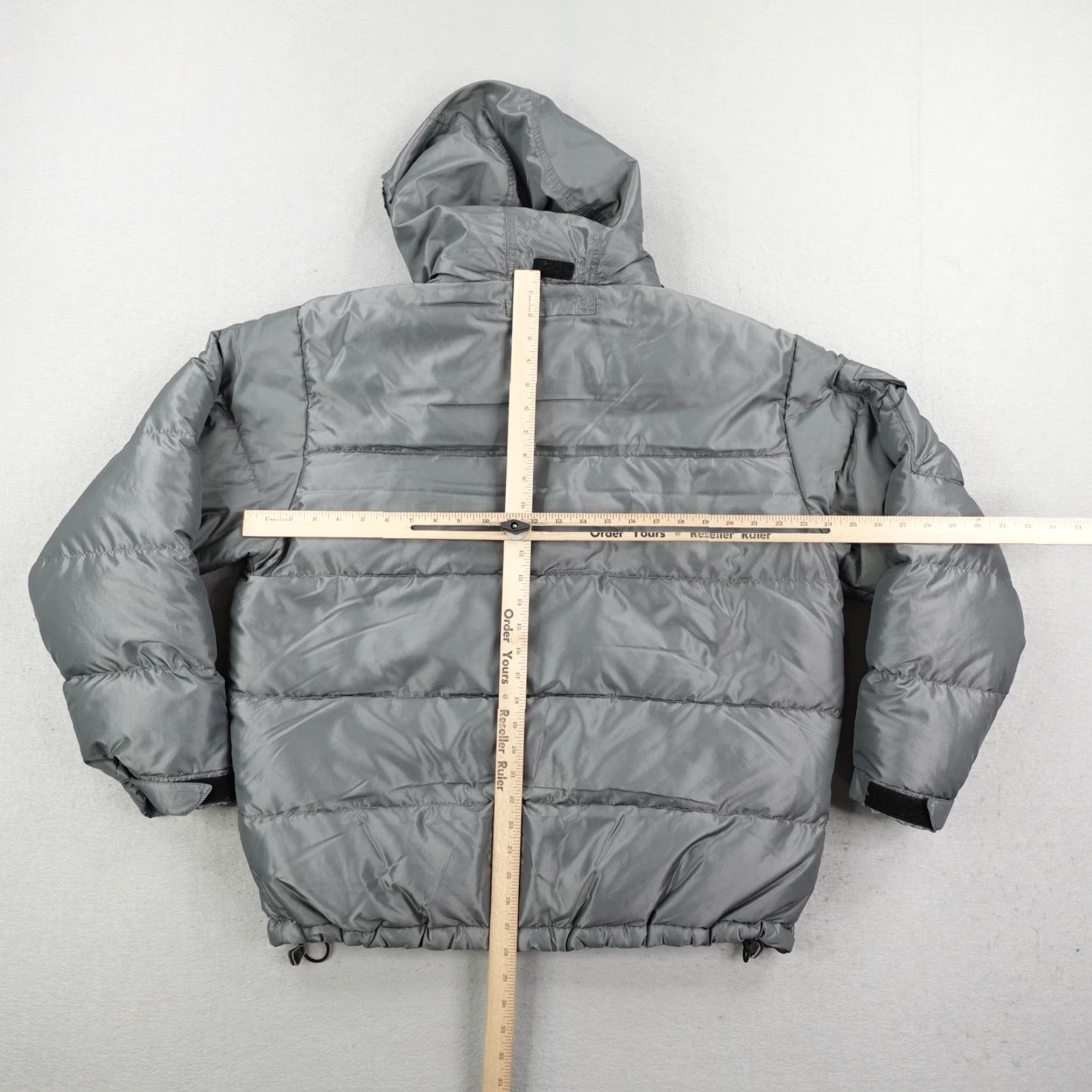 Polo Ralph Lauren Vintage Polo Ralph Lauren Jacket Mens Large Gray Polo Sport Down Feather Puffer Coat Zip Size US L / EU 52-54 / 3 - 5 Thumbnail