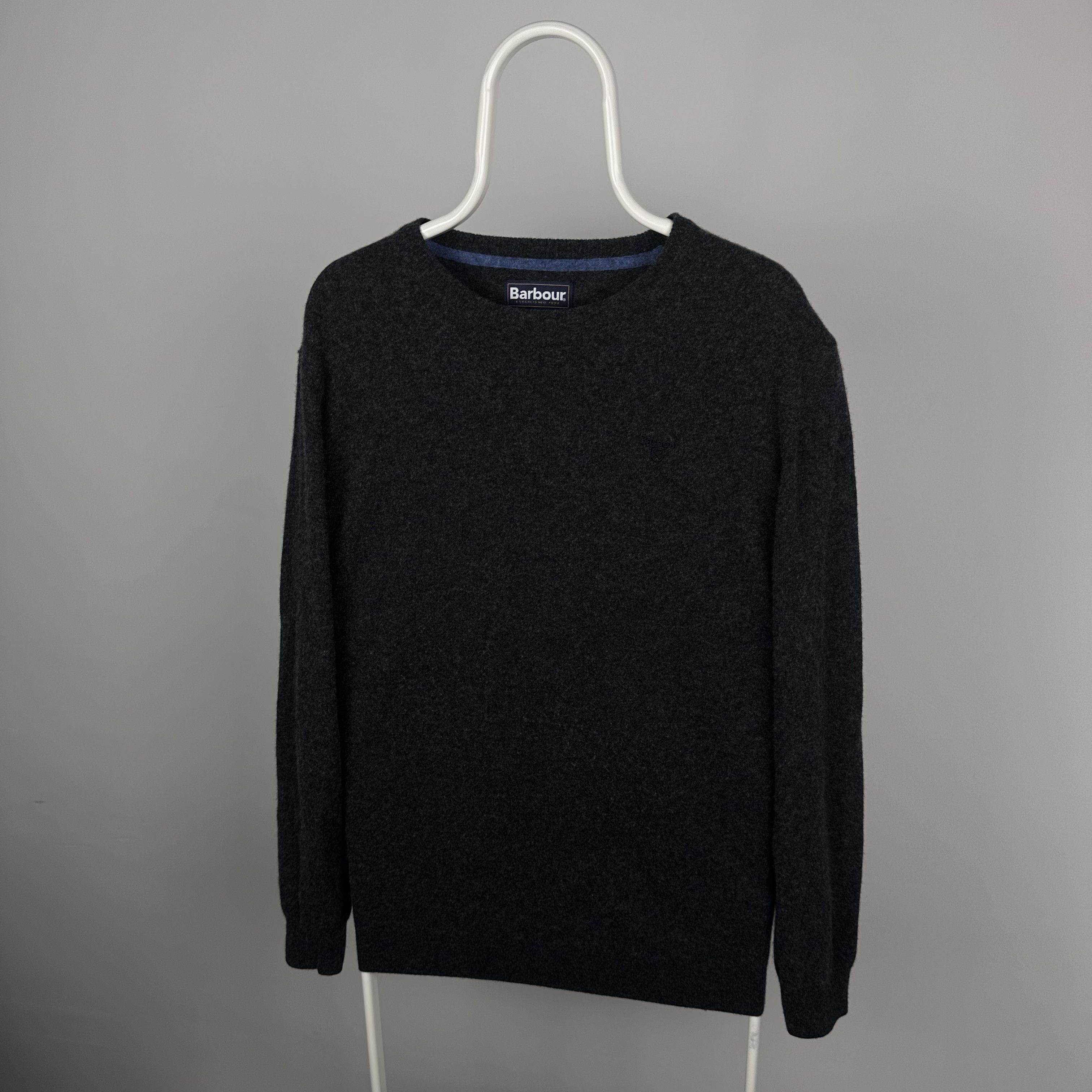 Barbour Barbour sweater men gray logo wool XL XXL Size US XL / EU 56 / 4 - 6 Thumbnail