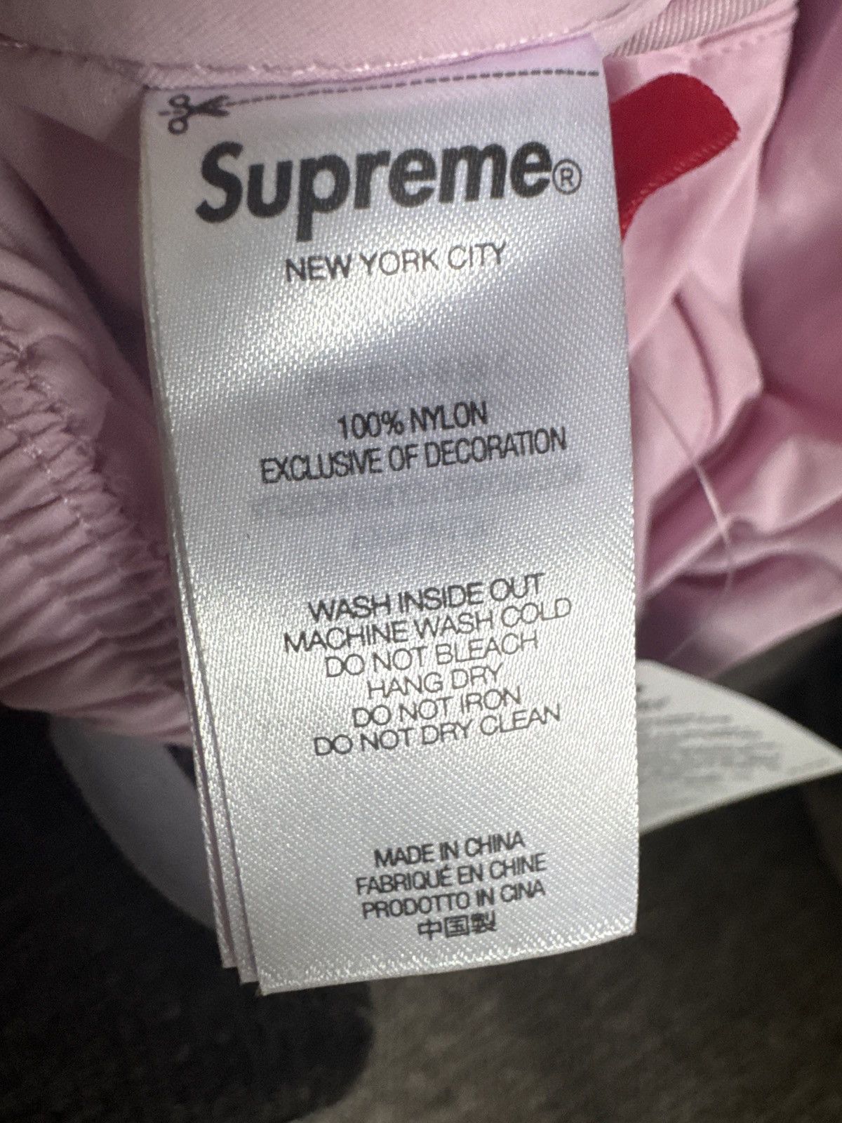 Supreme Supreme Warm Up Pant 'Pale Pink' Size US 32 / EU 48 - 7 Thumbnail