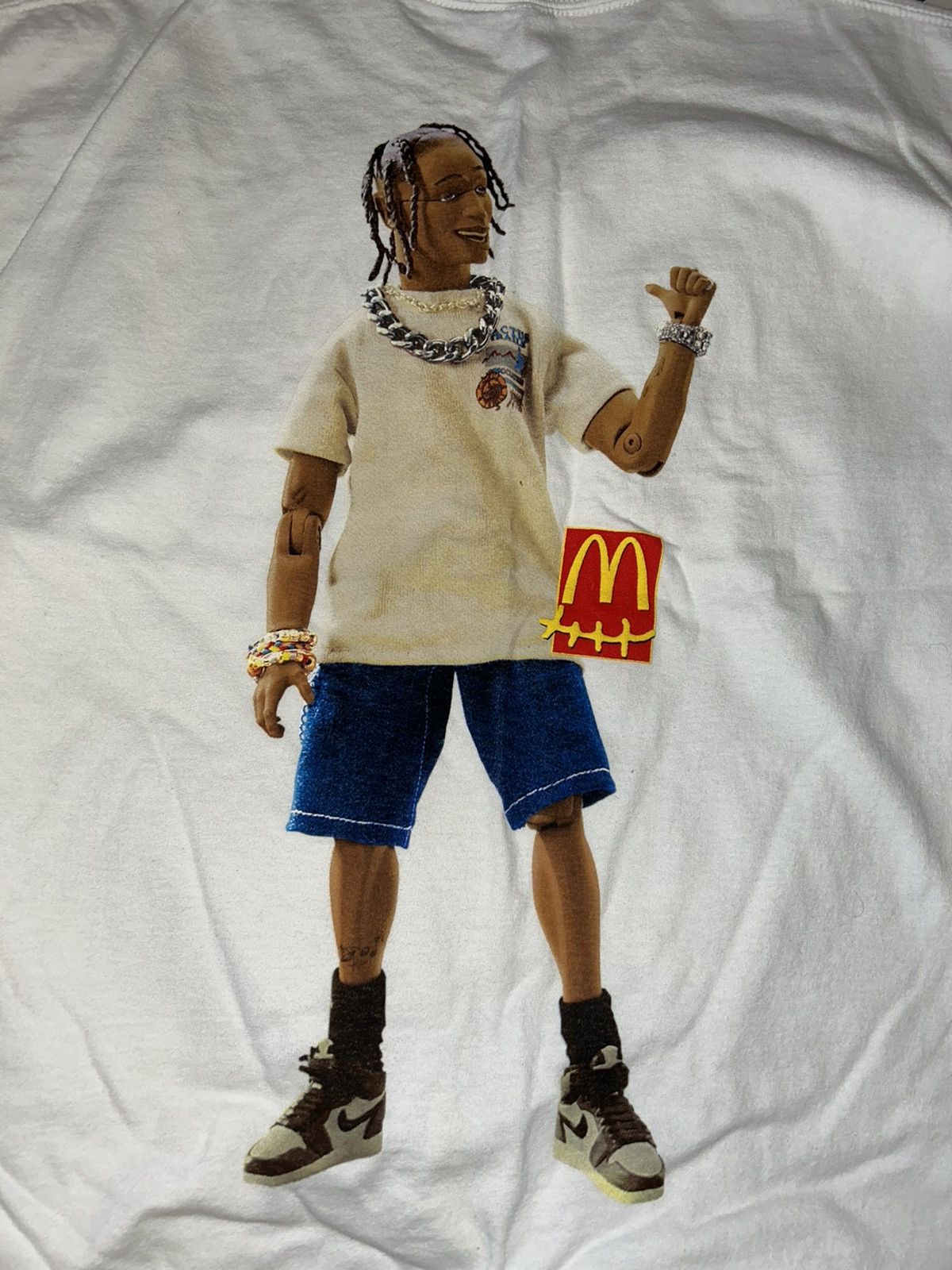 Travis Scott Travis Scott X McDonald’s Action Figure Series T-shirt Size US L / EU 52-54 / 3 - 4 Thumbnail