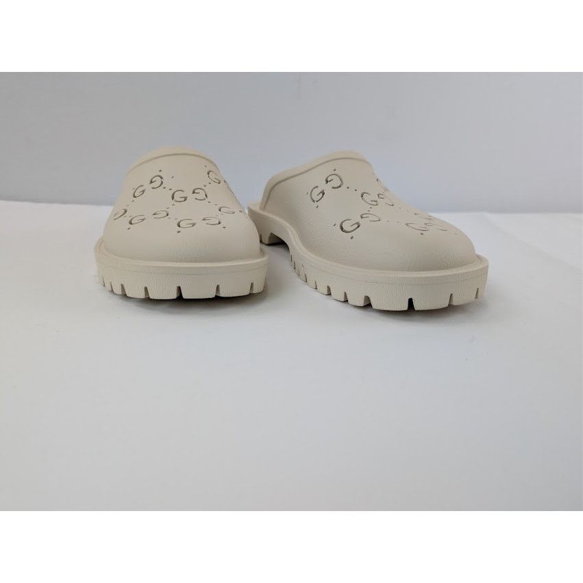 Gucci o1rshd1 GG Monogram Back Open Slip-On Sandal Size: 13.5 Size US 14 / EU 47 - 5 Thumbnail