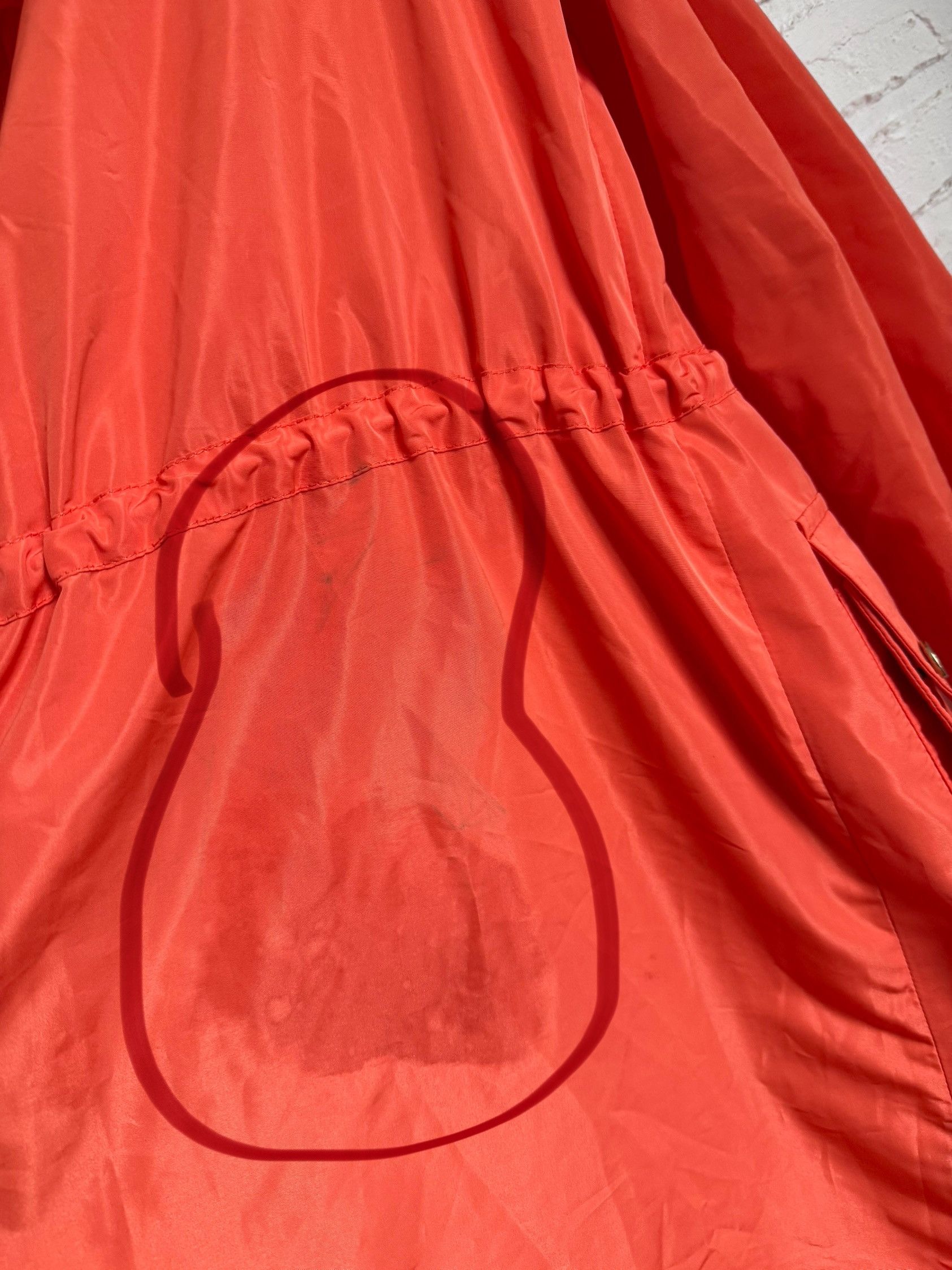 Tara Jarmon TARA JARMON Orange Hooded Parka Coat jacket Size S / US 4 / IT 40 - 10 Thumbnail
