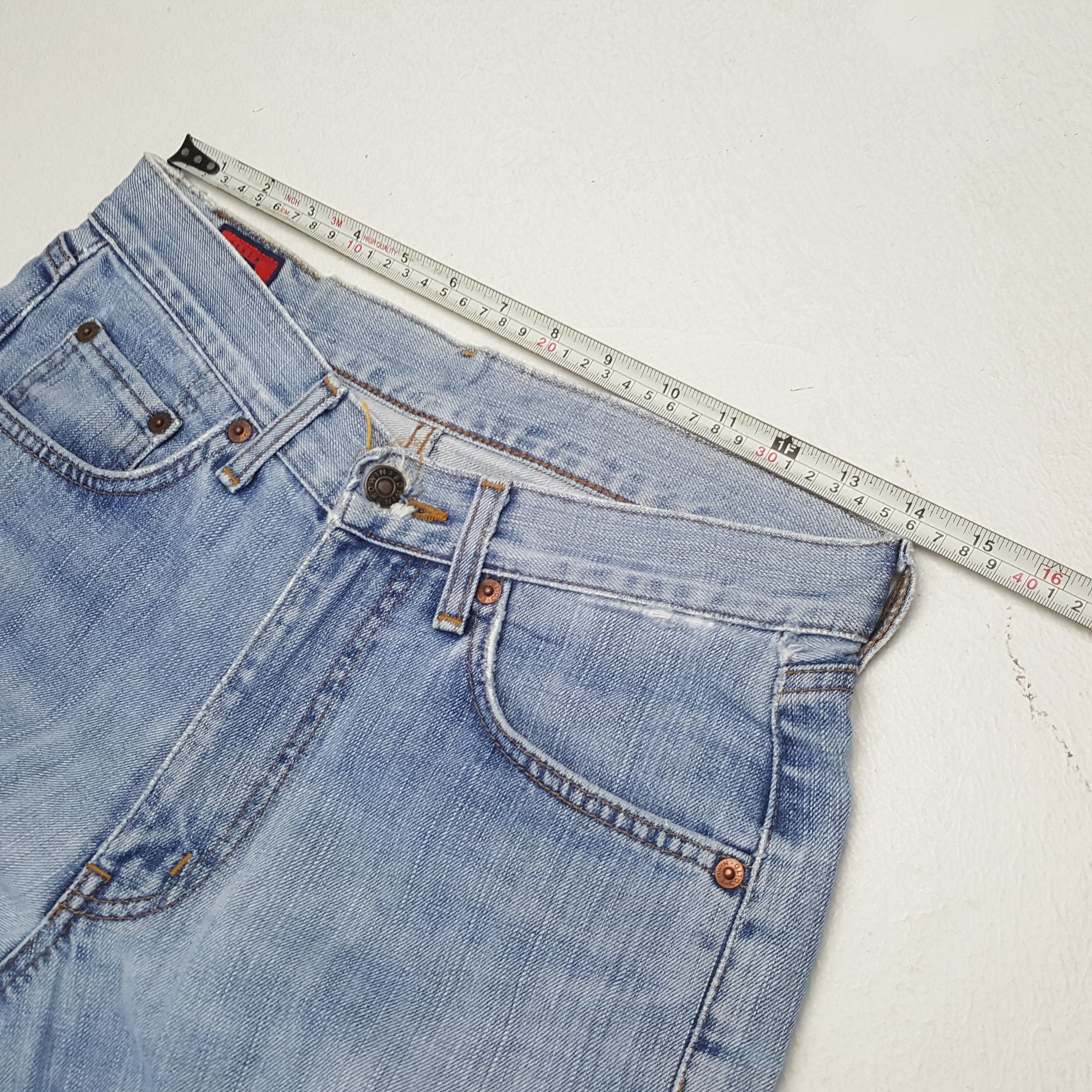 Edwin × Vintage Vintage EDWIN American Punk Style Distressed Denim Jean Size US 28 / EU 44 - 7 Thumbnail