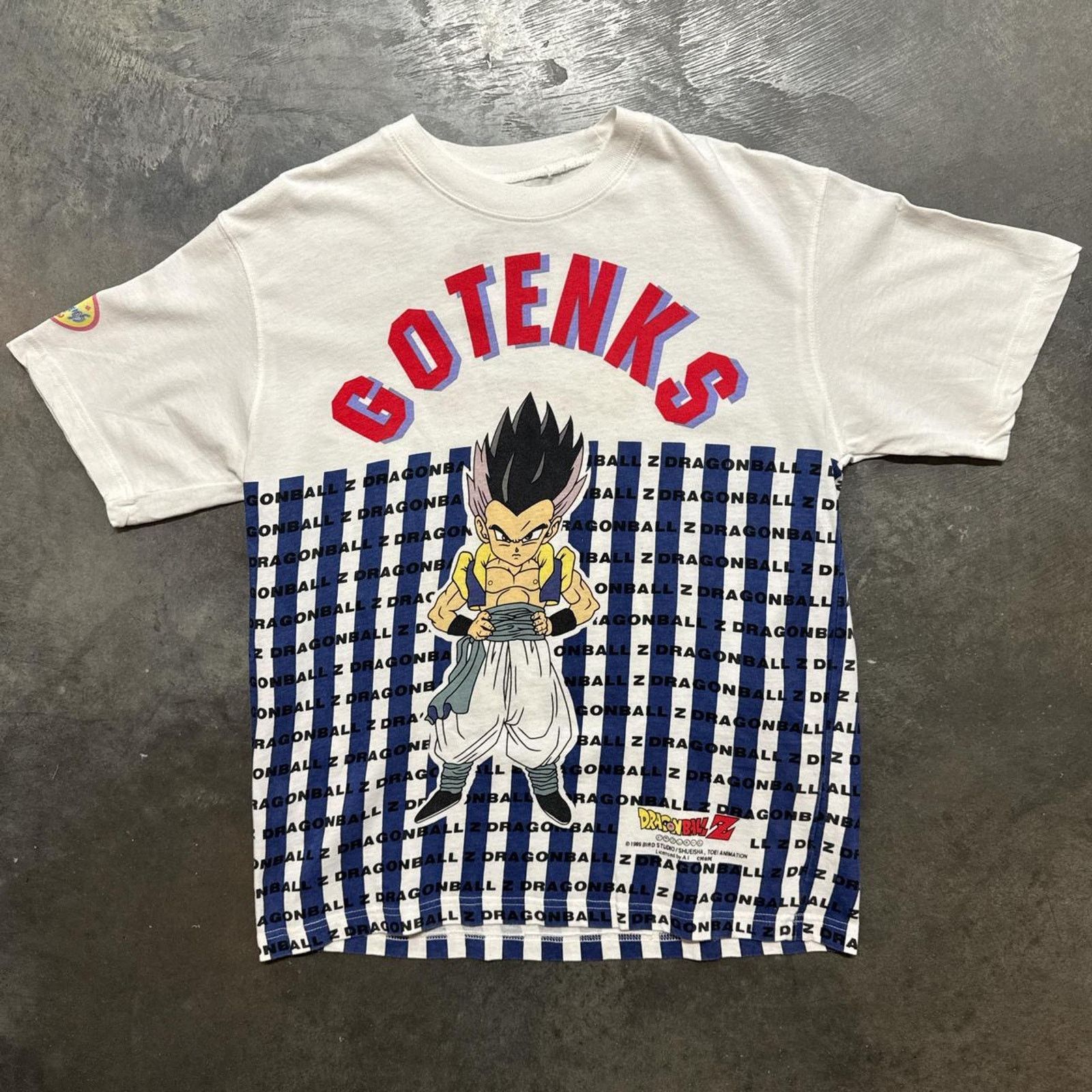 Vintage Dragon Ball Z Gotenks Manga Carnival Vintage 90s AOP T Shirt Size US L / EU 52-54 / 3 - 1 Thumbnail