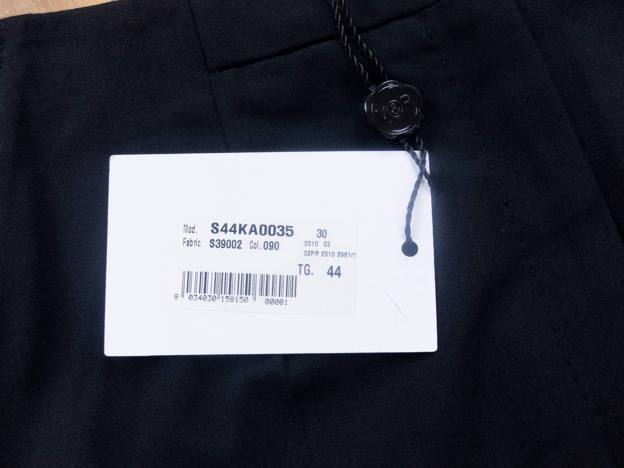 Viktor & Rolf VIKTOR & ROLF solid black wool wide leg dress pants 8 44 Size 30" / US 8 / IT 44 - 6 Thumbnail