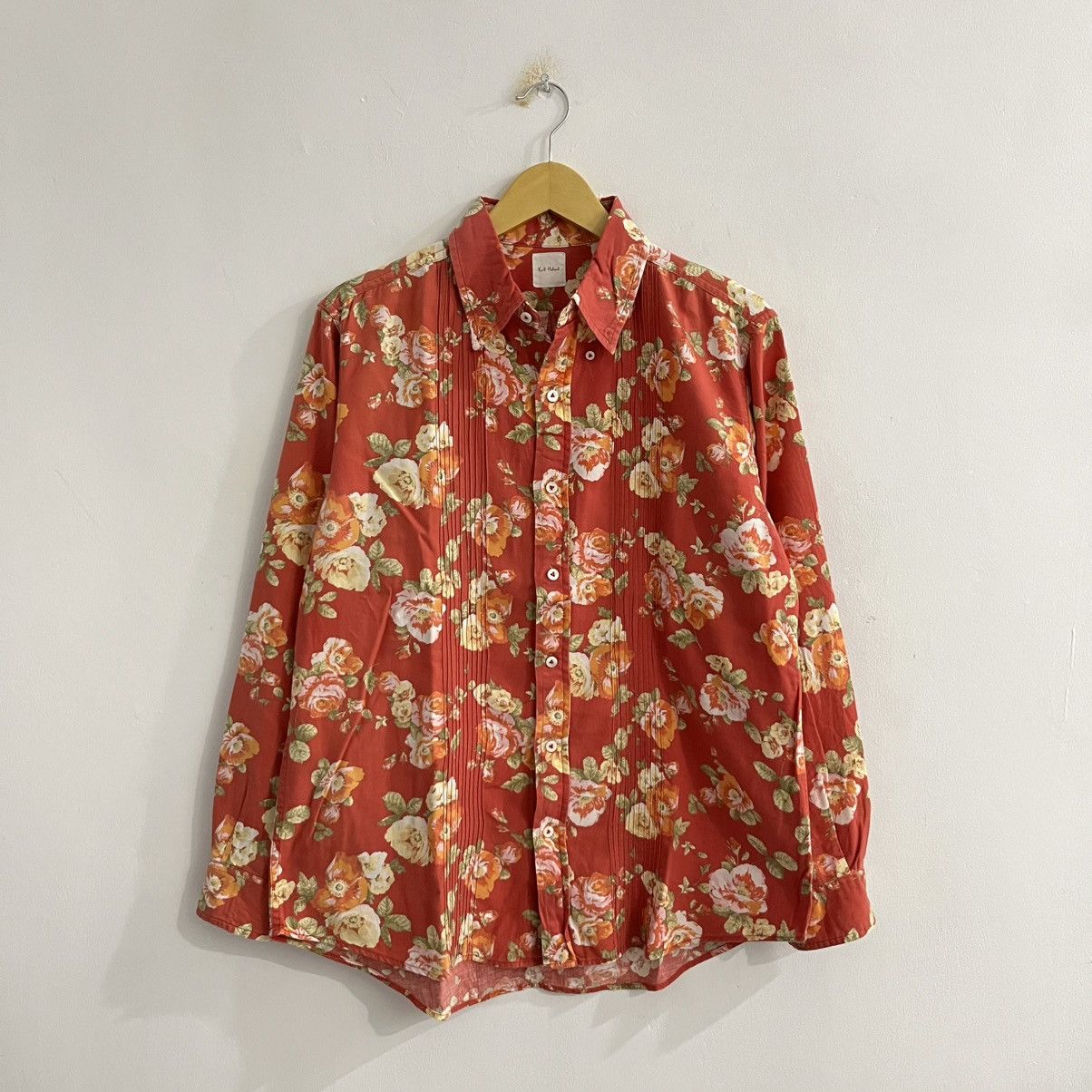 Karl Helmut Karl Helmut Flower Pattern Shirt Size US L / EU 52-54 / 3 - 1 Thumbnail