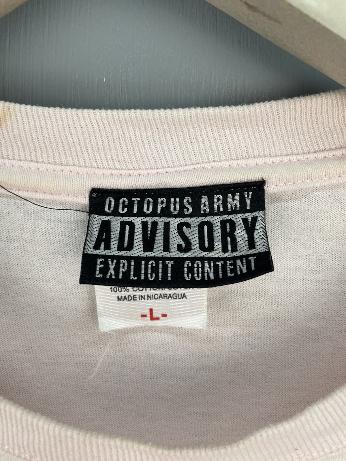 Octopus × Rap Tees × Vintage Vintage Mortal of Politician graffiti art t shirt Size US L / EU 52-54 / 3 - 5 Thumbnail