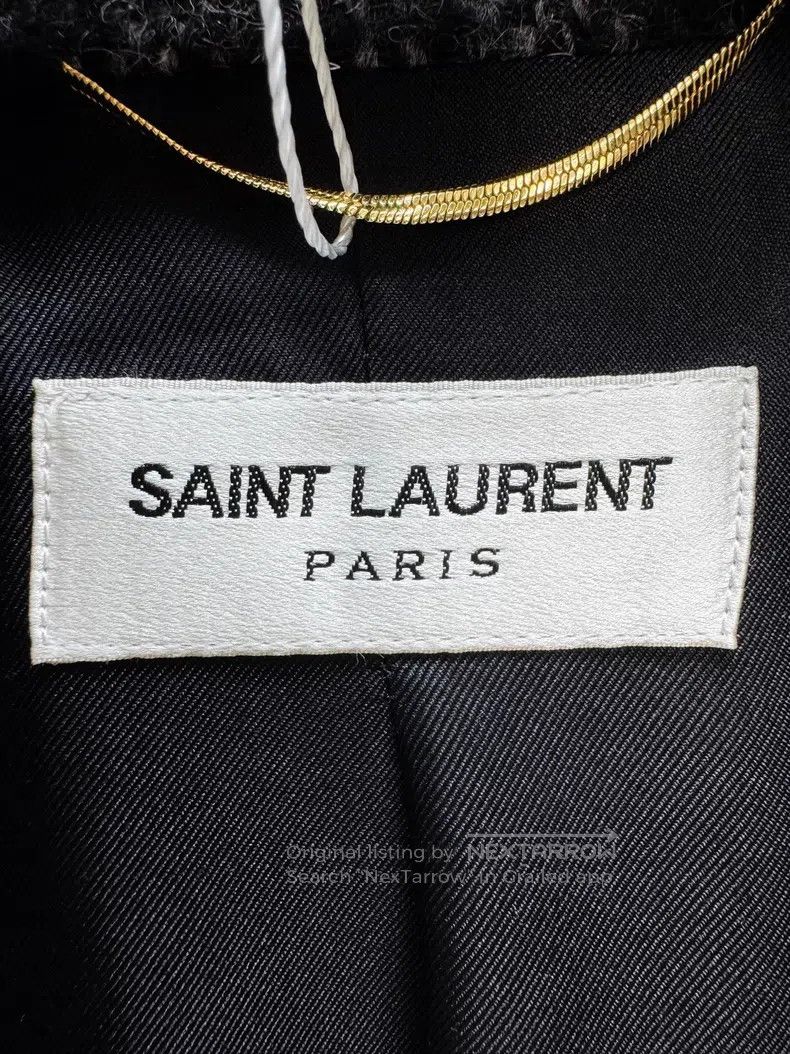 Saint Laurent Paris Saint Laurent Paris Wool Suit Jacket Size XXS / US 00 / IT 34 - 3 Thumbnail