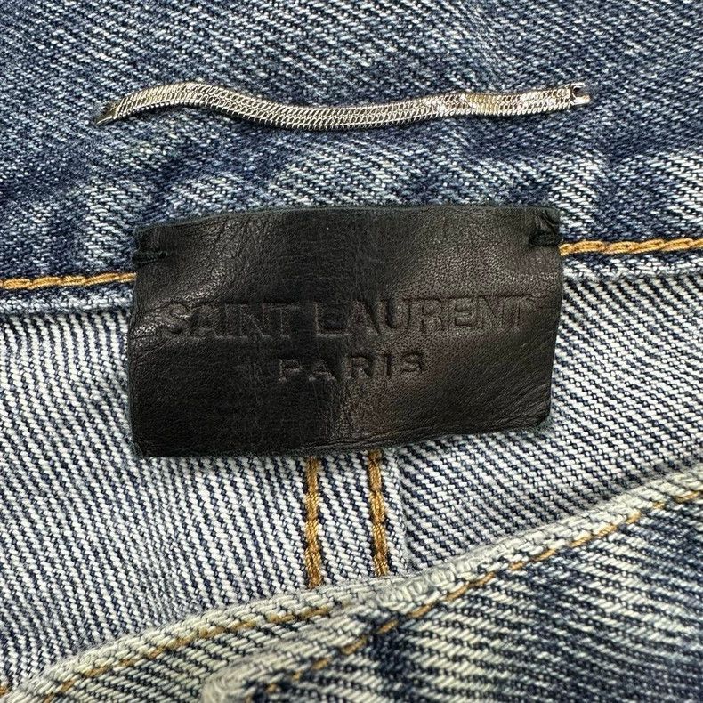 Other Saint Laurent Washed Blue Slim Fit Jeans-2507 Size US 32 / EU 48 - 2 Thumbnail