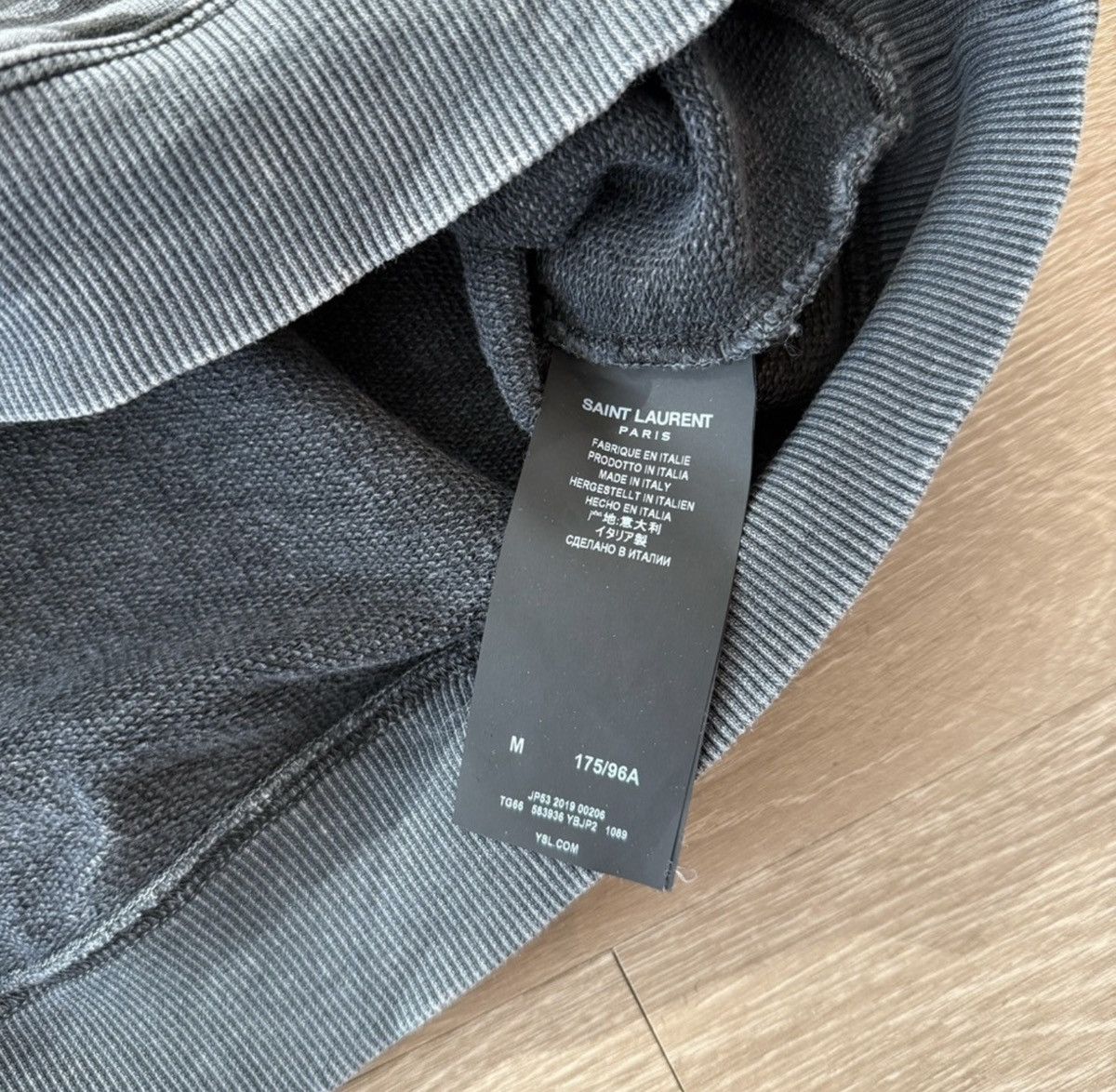 Saint Laurent Paris Saint Laurent Black and Grey Zebra Sweatshirt Size US M / EU 48-50 / 2 - 4 Thumbnail