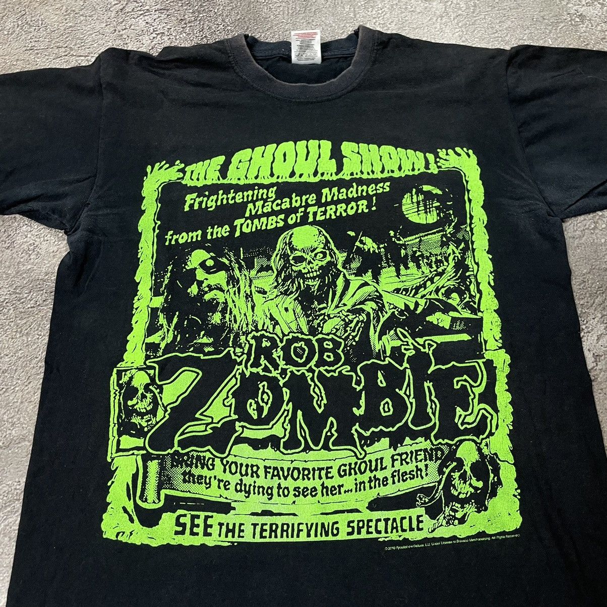 Vintage Vintage Y2K Zombie Horror Graphic Tee Black Goth Opium S Size US S / EU 44-46 / 1 - 4 Thumbnail