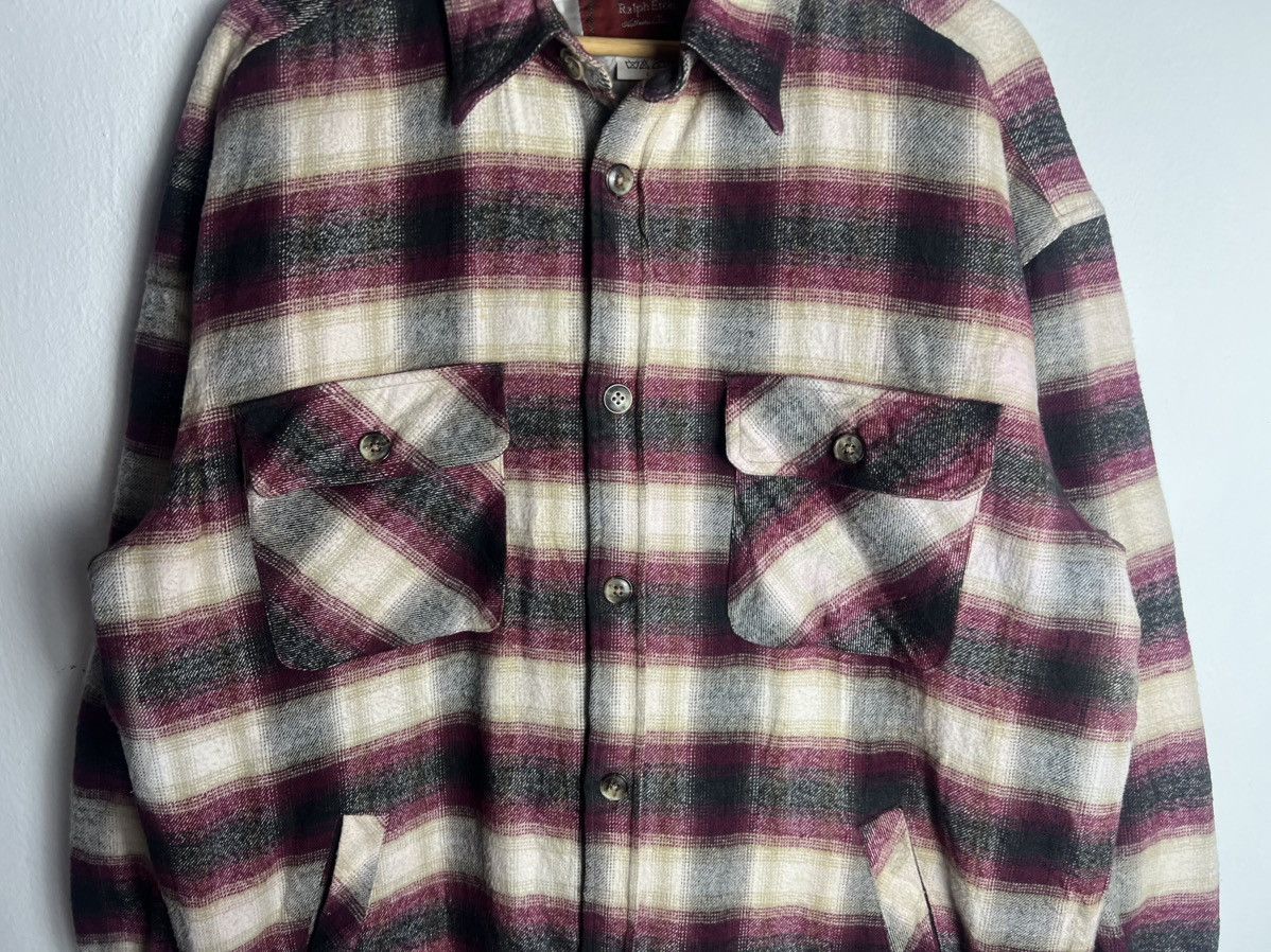 Vintage Ralph Eton Vintage Quilt Plaid Flannel Jacket Size US L / EU 52-54 / 3 - 4 Thumbnail