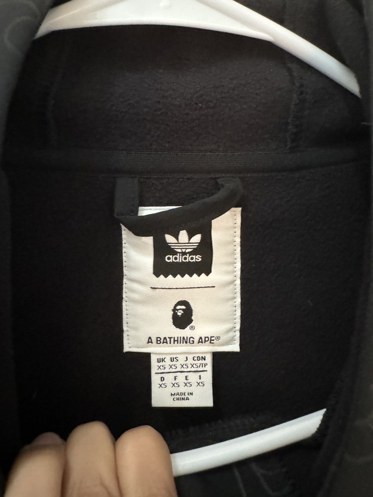 Adidas × Bape Bape x Adidas Tech Hoodie Size US XS / EU 42 / 0 - 5 Thumbnail
