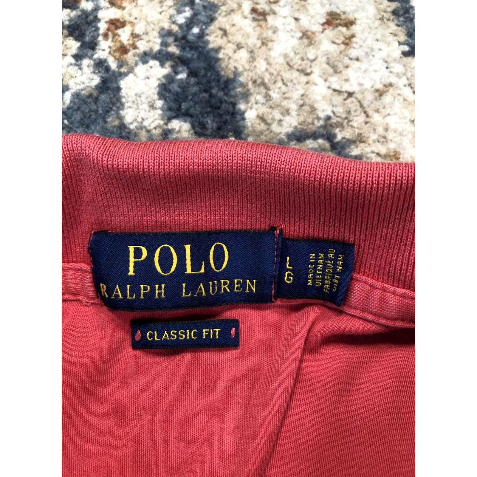 Polo Ralph Lauren Polo Ralph Lauren Polo Shirt Mens Large Red Pony Logo Classic Fit Short Sleeve Size US L / EU 52-54 / 3 - 7 Thumbnail