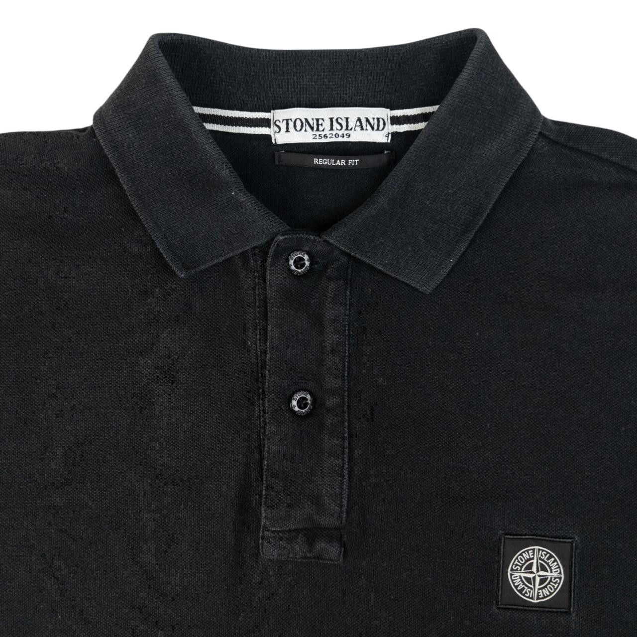 Stone Island Vintage Stone Island Polo Shirt Size L Size US L / EU 52-54 / 3 - 3 Thumbnail