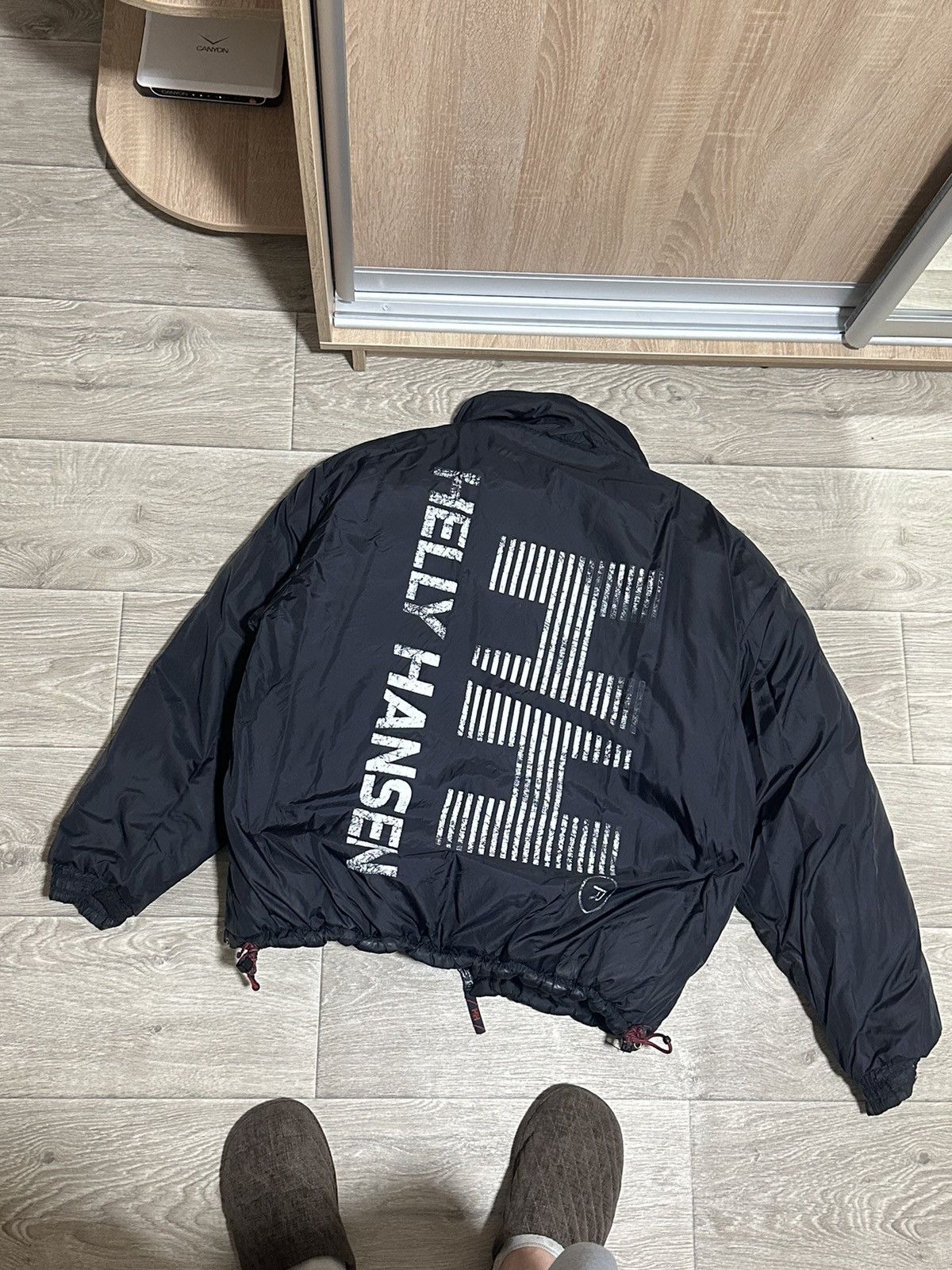 Helly Hansen × Vintage Vintage Reversible Helly Hansen Puffer Jacket Size US L / EU 52-54 / 3 - 1 Thumbnail