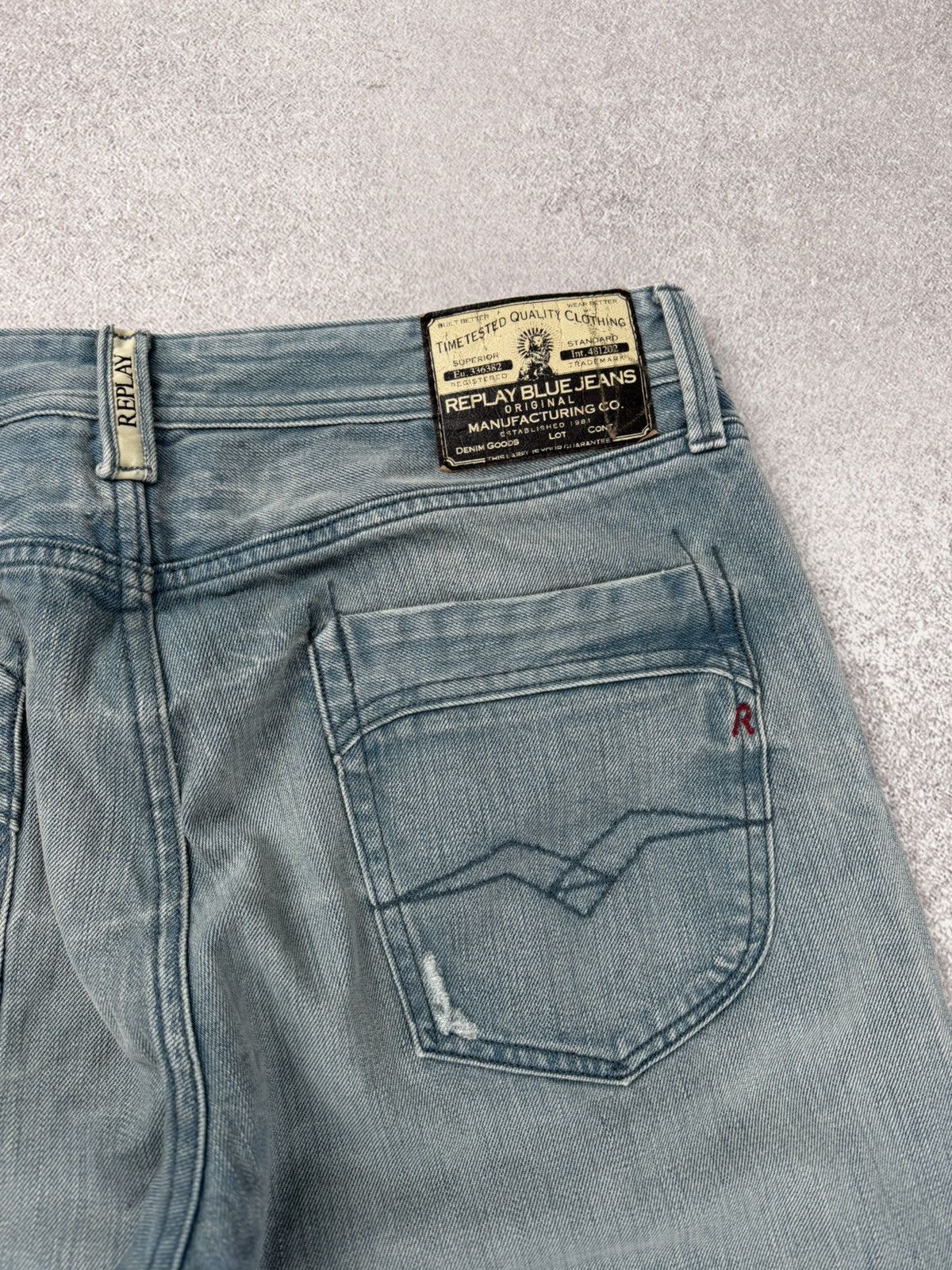 Replay Replay Moresk Denim Jeans Blue Men’s Size 33 Size US 33 - 11 Thumbnail