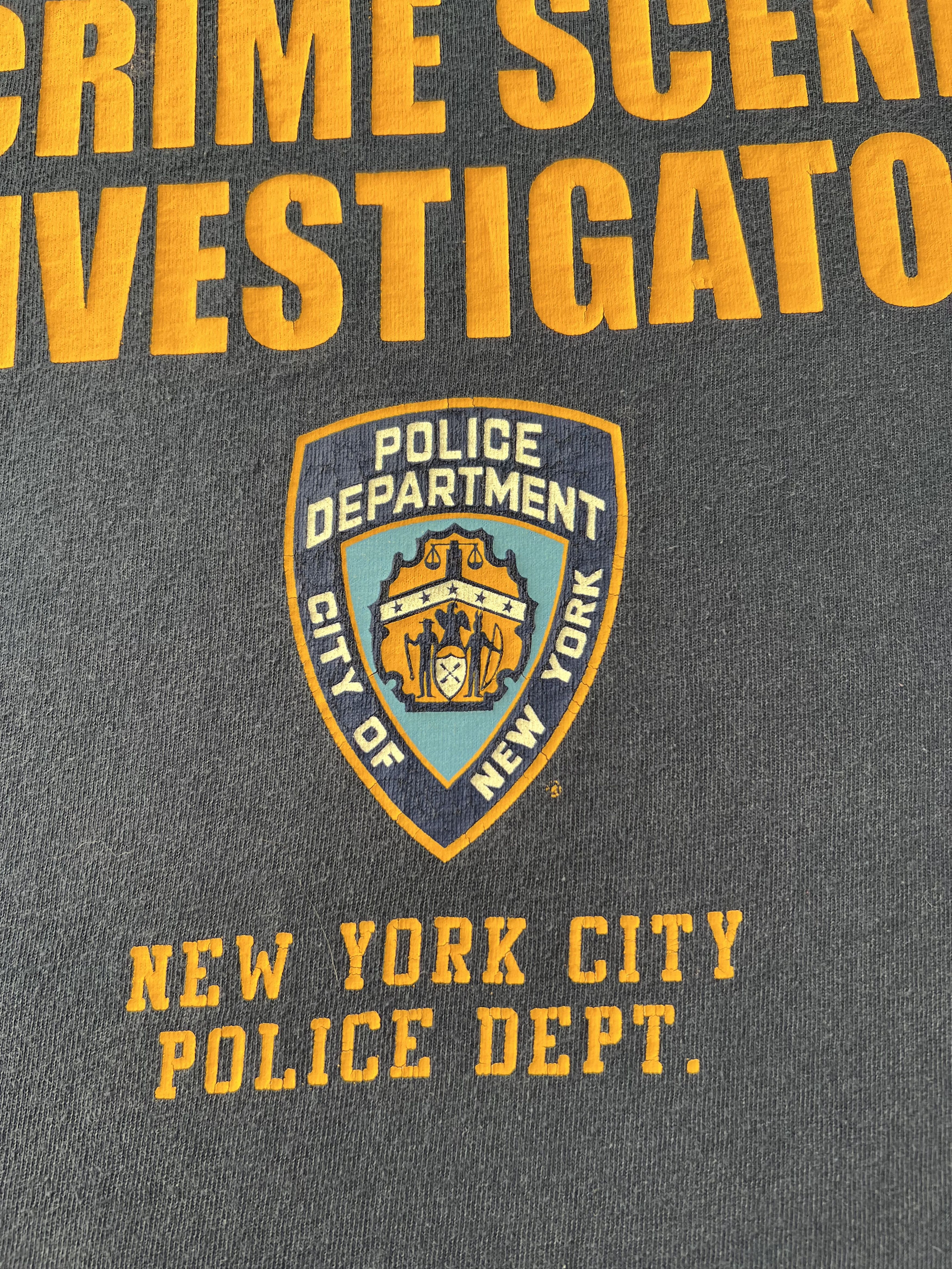 Vintage Vintage 2013 Crime Scene Investigation CSI NYPD Police Size US L / EU 52-54 / 3 - 5 Thumbnail