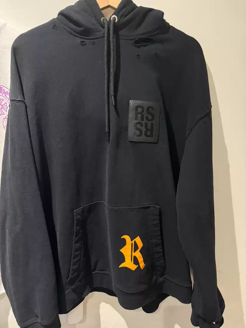 Raf Simons Raf Simons 23ss New Leather Brand Destroys Old Sweaters 