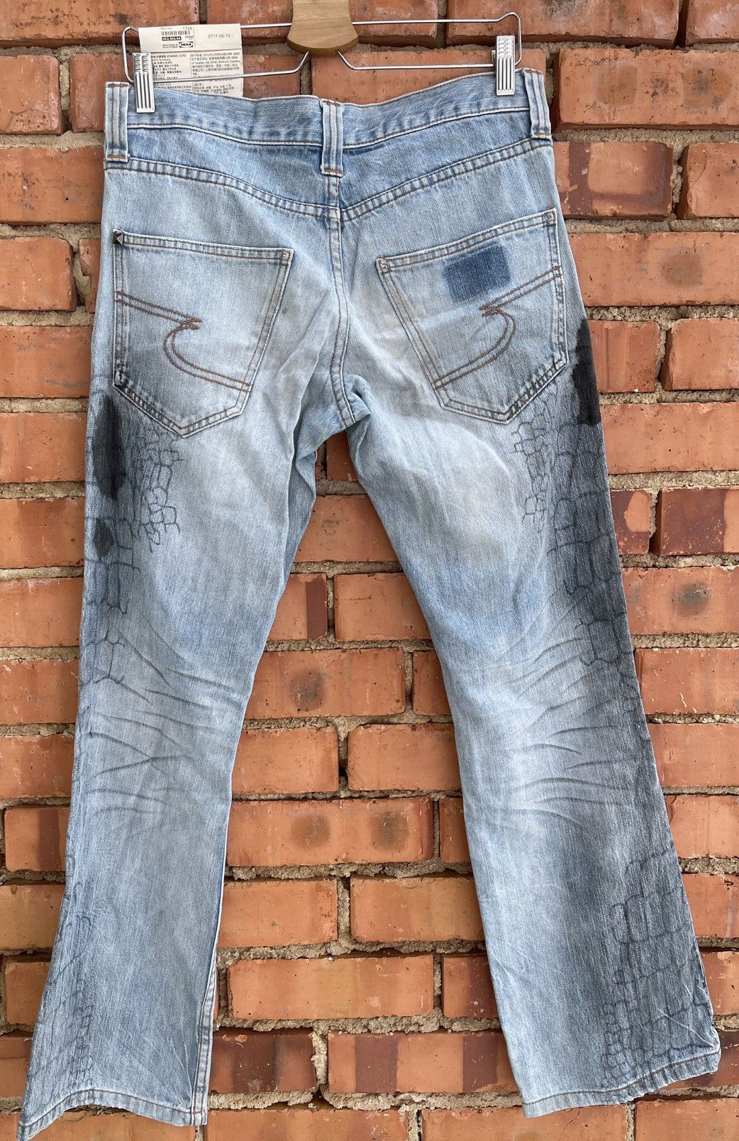 semanticdesign Very Rare Vintage Brand Semantic Design Flared Jeans 2000s Size US 32 / EU 48 - 6 Thumbnail
