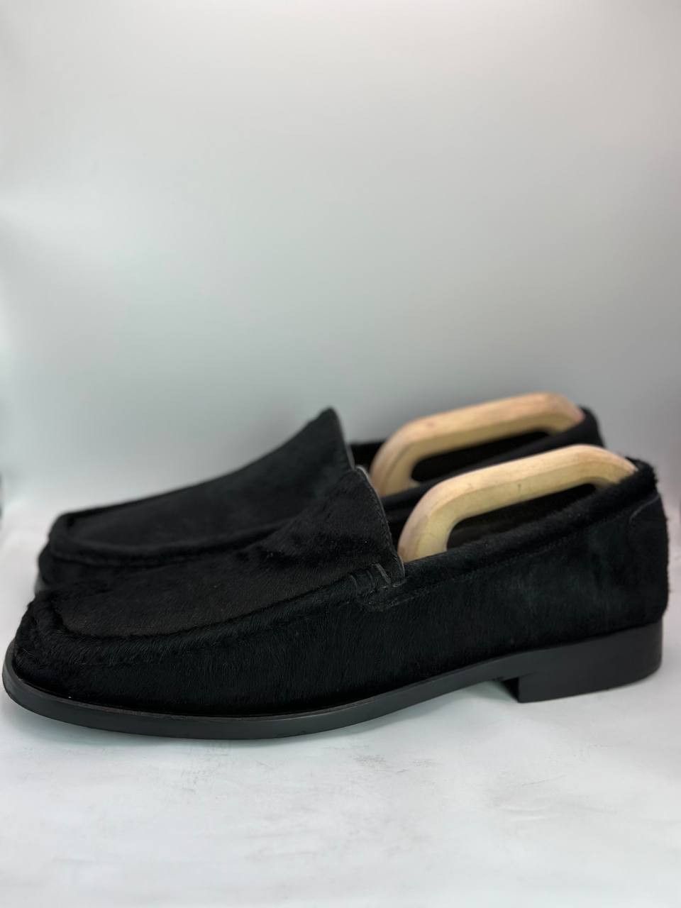Russell & Bromley Russell & Bromley Pony Hair Loafers Black Shoes Made Italy Size US 9.5 / EU 42-43 - 2 Thumbnail