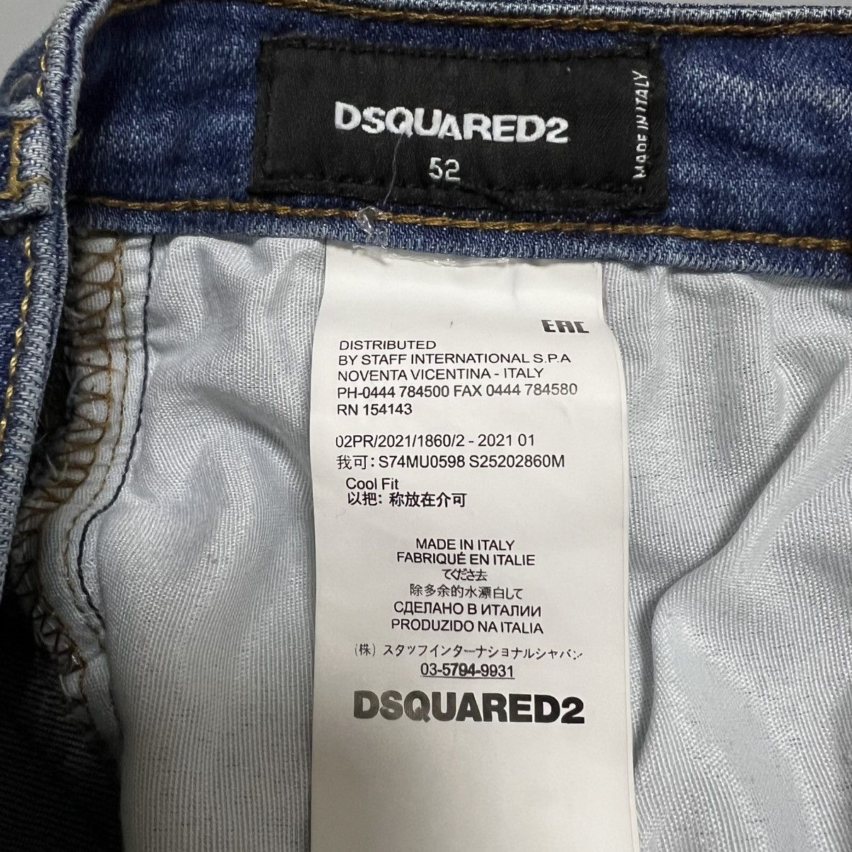 Dsquared2 Dsquared Distressed Jeans Denim Paint y2k Size US 34 / EU 50 - 13 Thumbnail