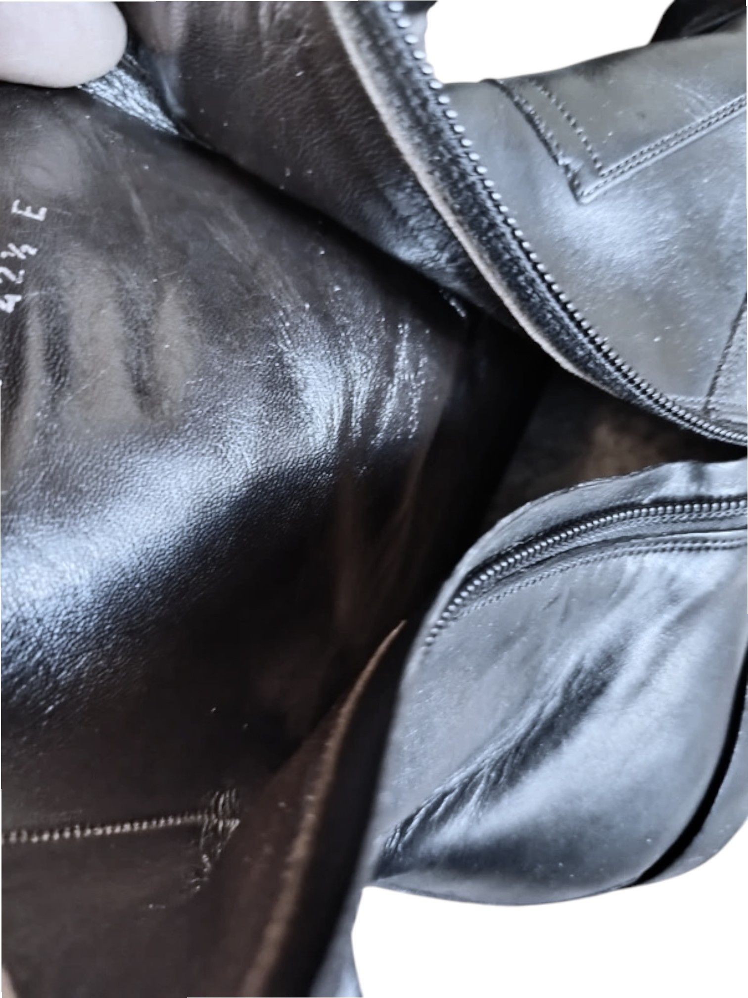 Gucci Gucci Square-Toe Side-Zip Leather Ankle Boots Size US 9.5 / EU 42-43 - 7 Thumbnail