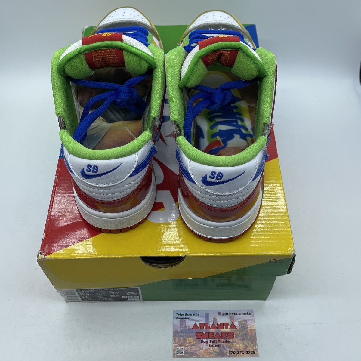 Nike Dunk low SB sandy bodeker Size US 9.5 / EU 42-43 - 6 Thumbnail
