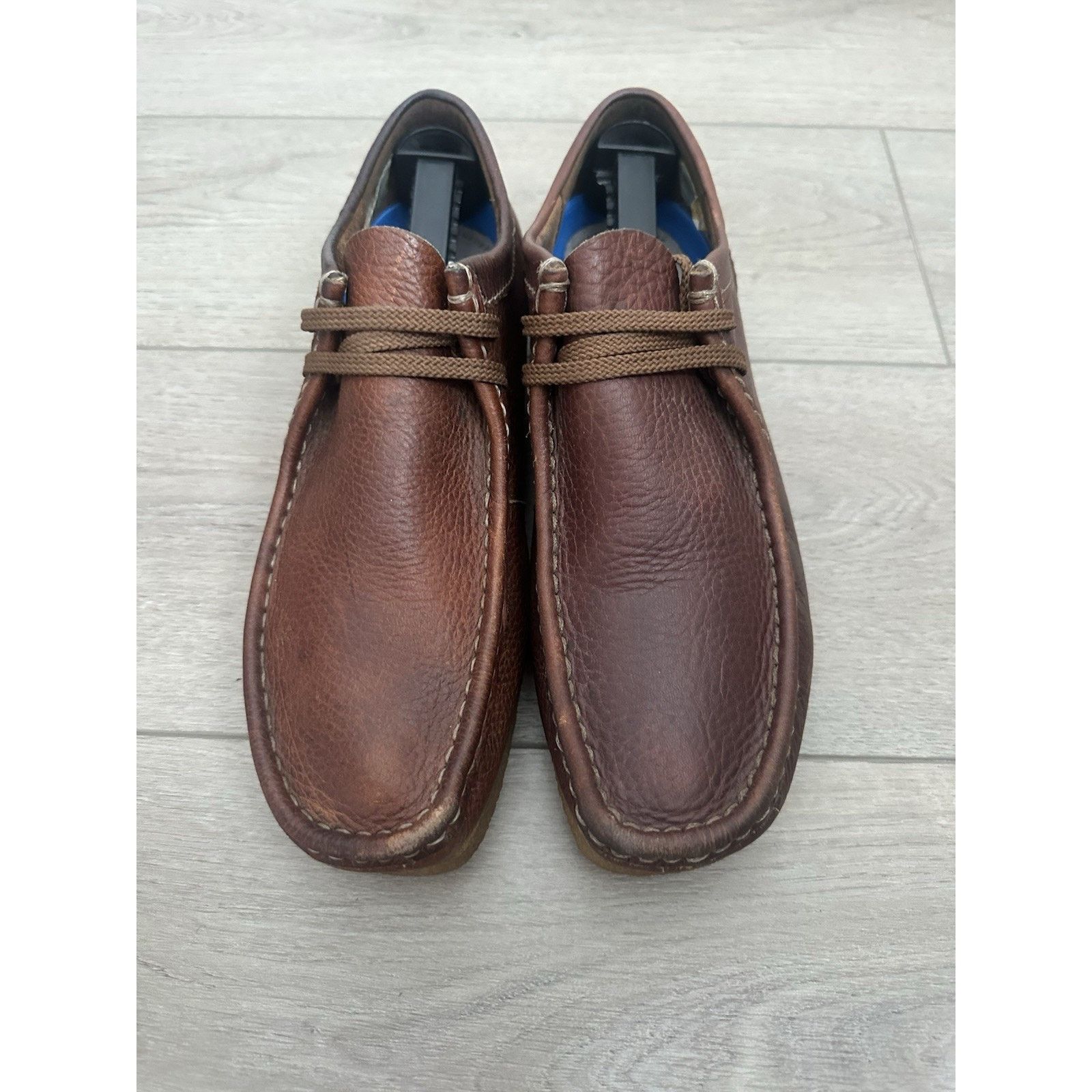 Clarks Clark’s shacre II run tan brown tumbled leather size 9 men Size US 9 / EU 42 - 3 Thumbnail